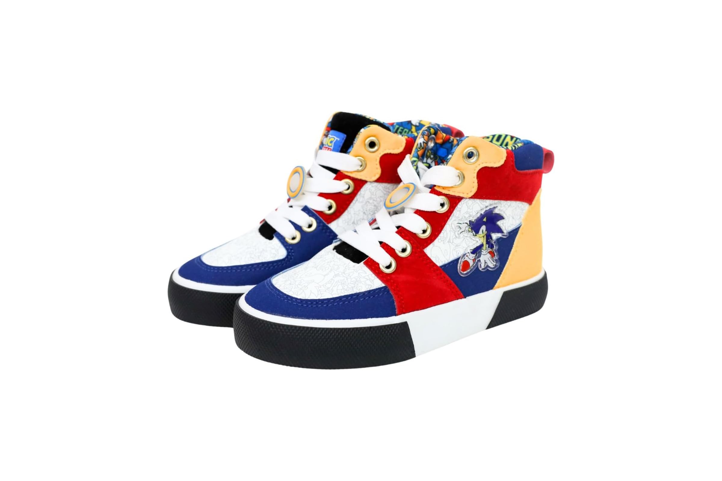 Мужские кроссовки Ground Up Sonic High Top (Little Kid/Big Kid)