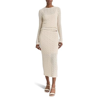 Юбка Vince Floral Smocked Skirt