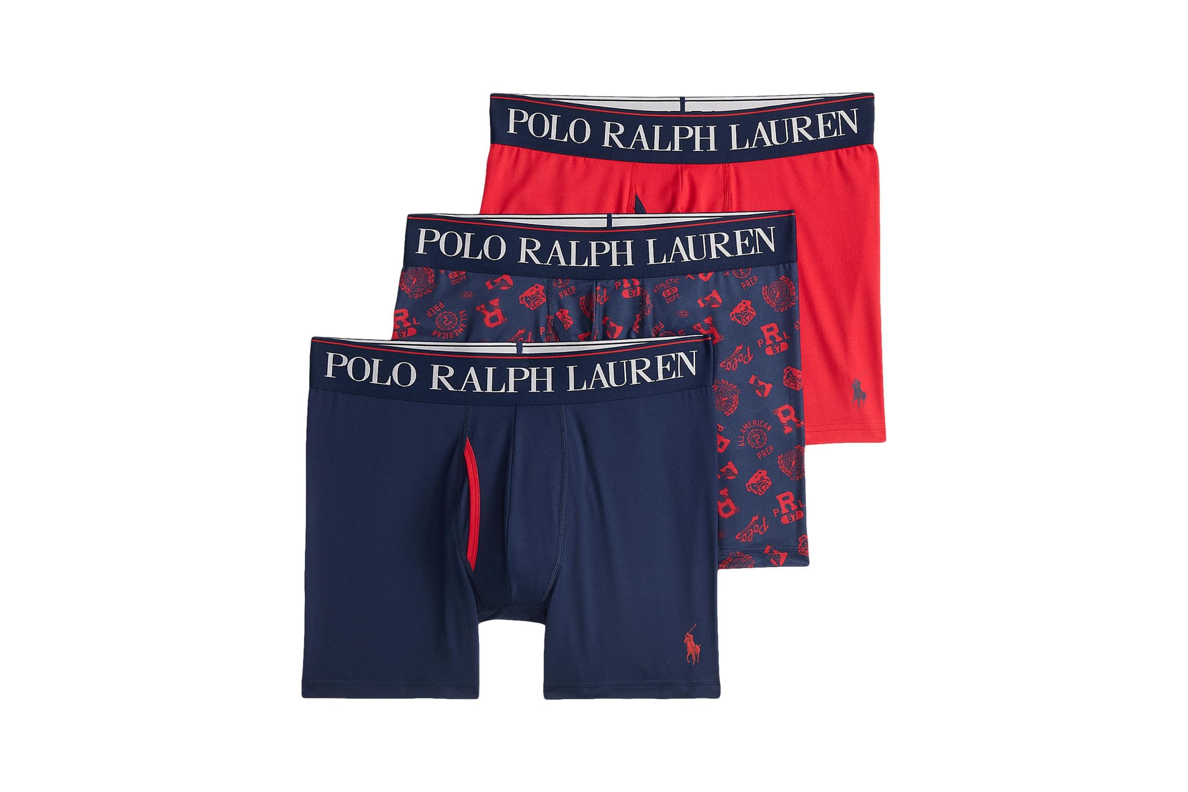 Polo Ralph Lauren 4D Flex Cooling Microfiber Boxer Brief 3-Pack 8190₽