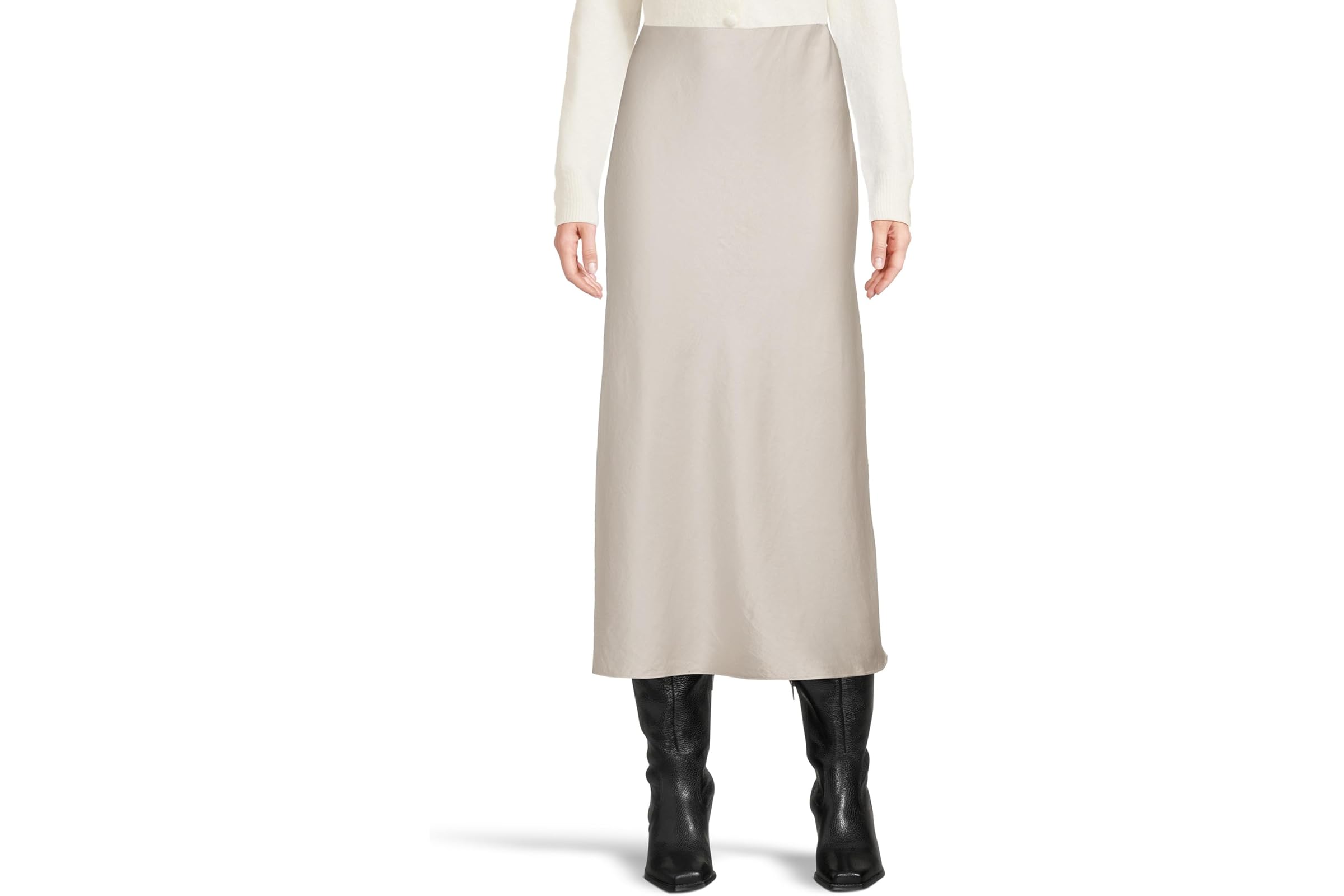 Юбка Madewell Solana Maxi - Debs Drapey Satin 17290₽