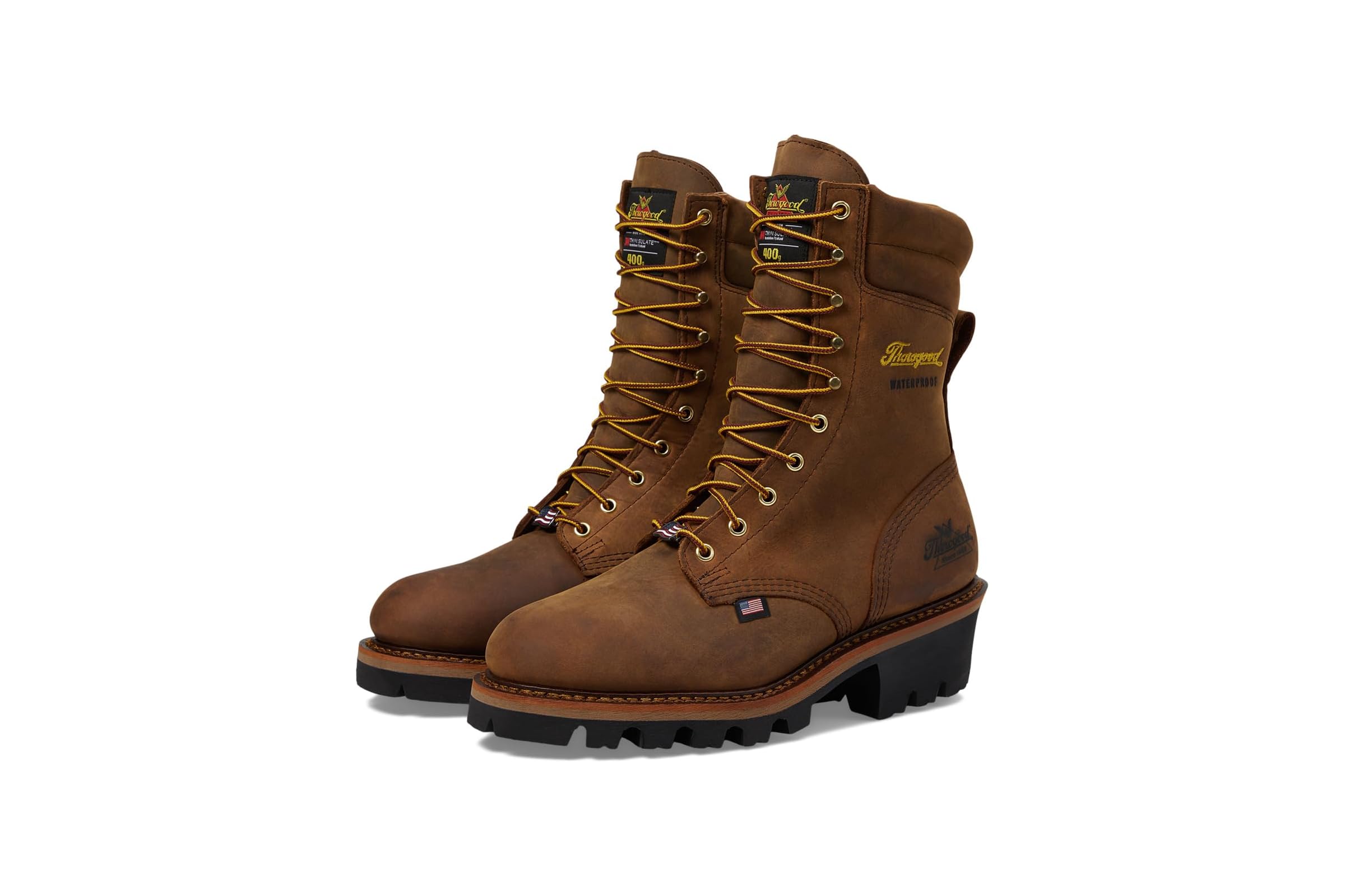 Thorogood American Heritage Evergreen 9 Waterproof Insulated Logger Soft Toe 41690₽