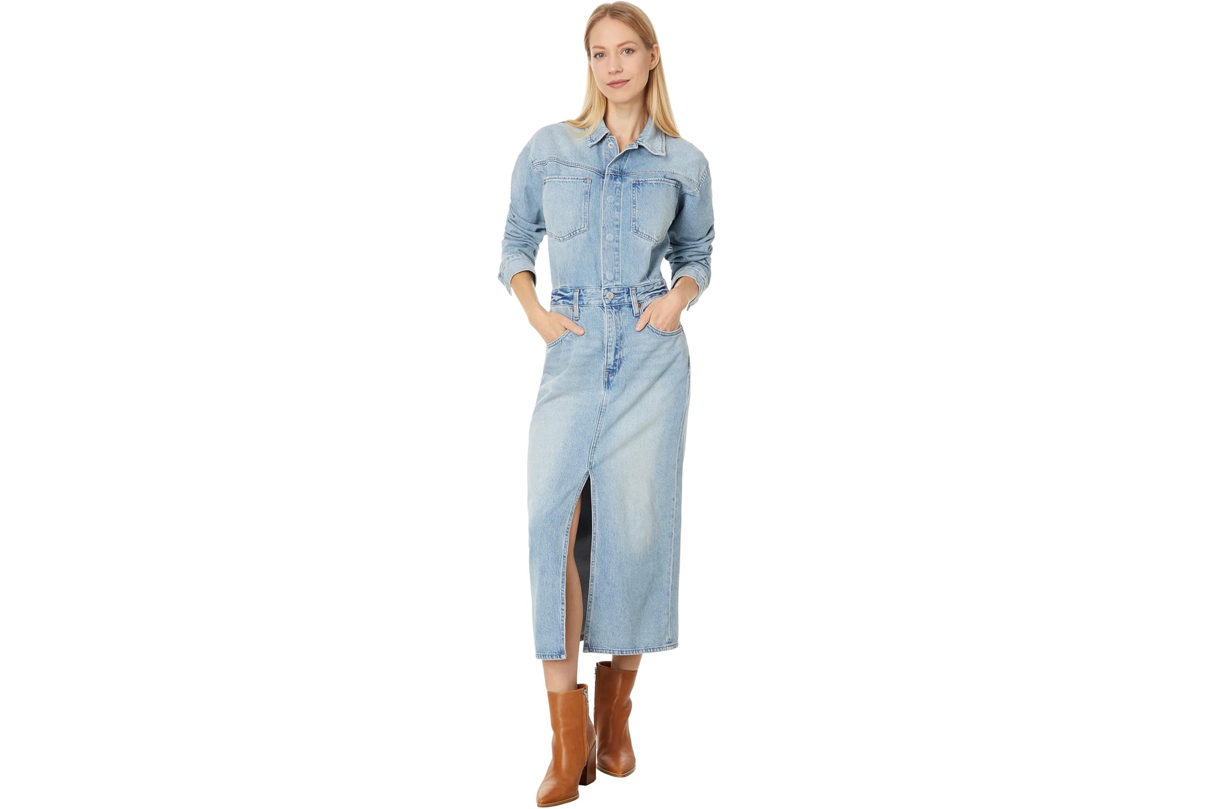 Levis Premium Western Denim Midi Dress 21890₽