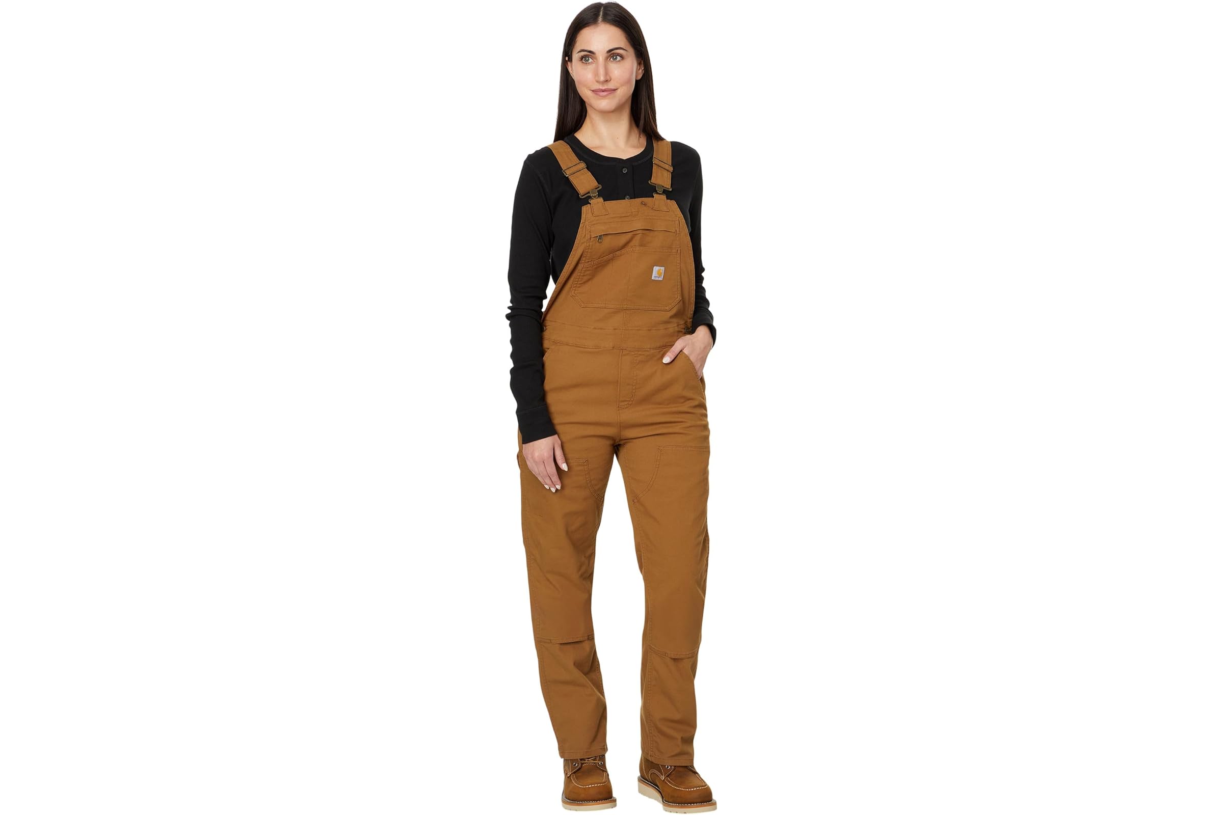 Carhartt Rugged Flex Loose Fit Canvas Bib Overalls 19890₽