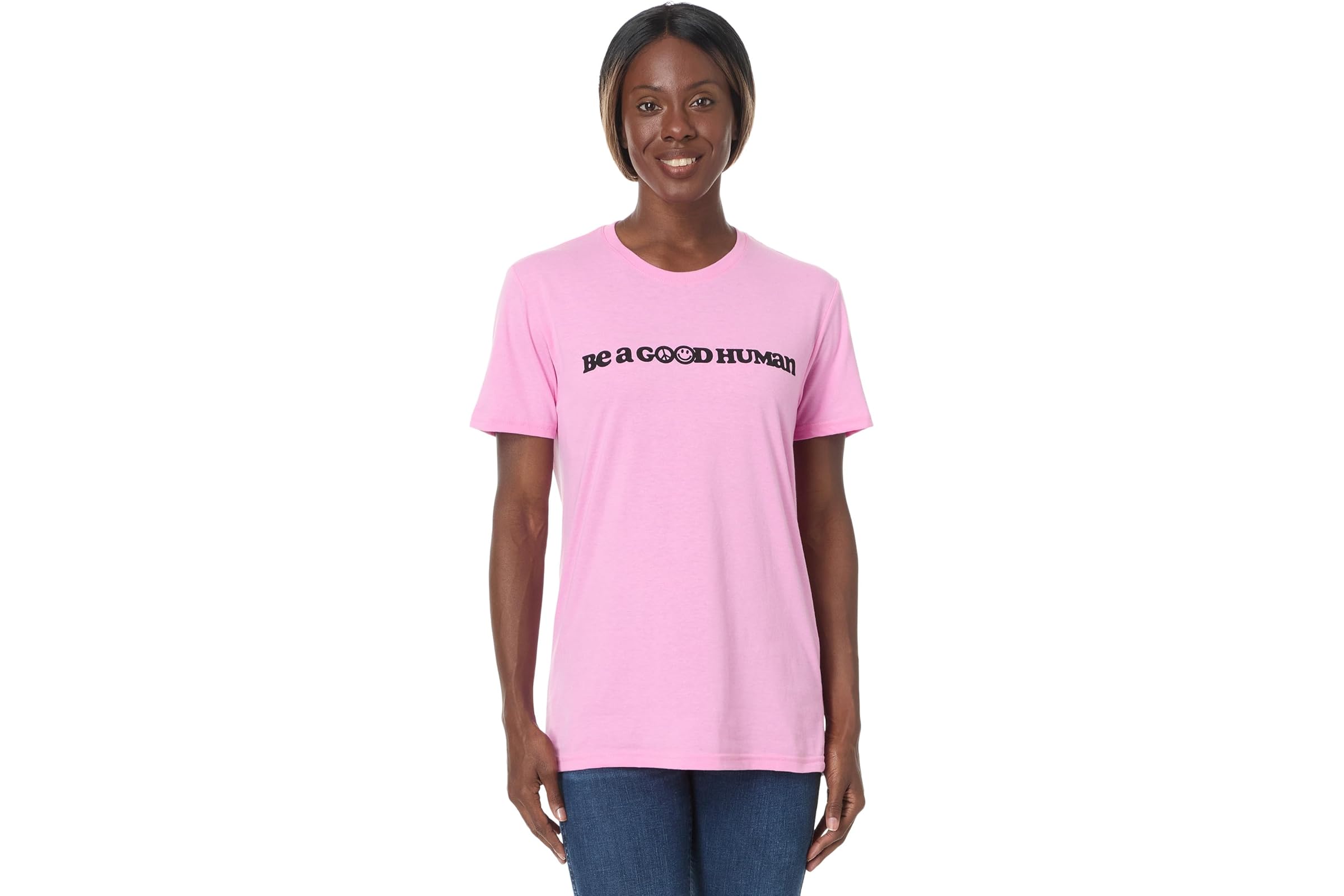 Мужская рубашка The Phluid Project Be A Good Human Premium Blend Short Sleeve Tee