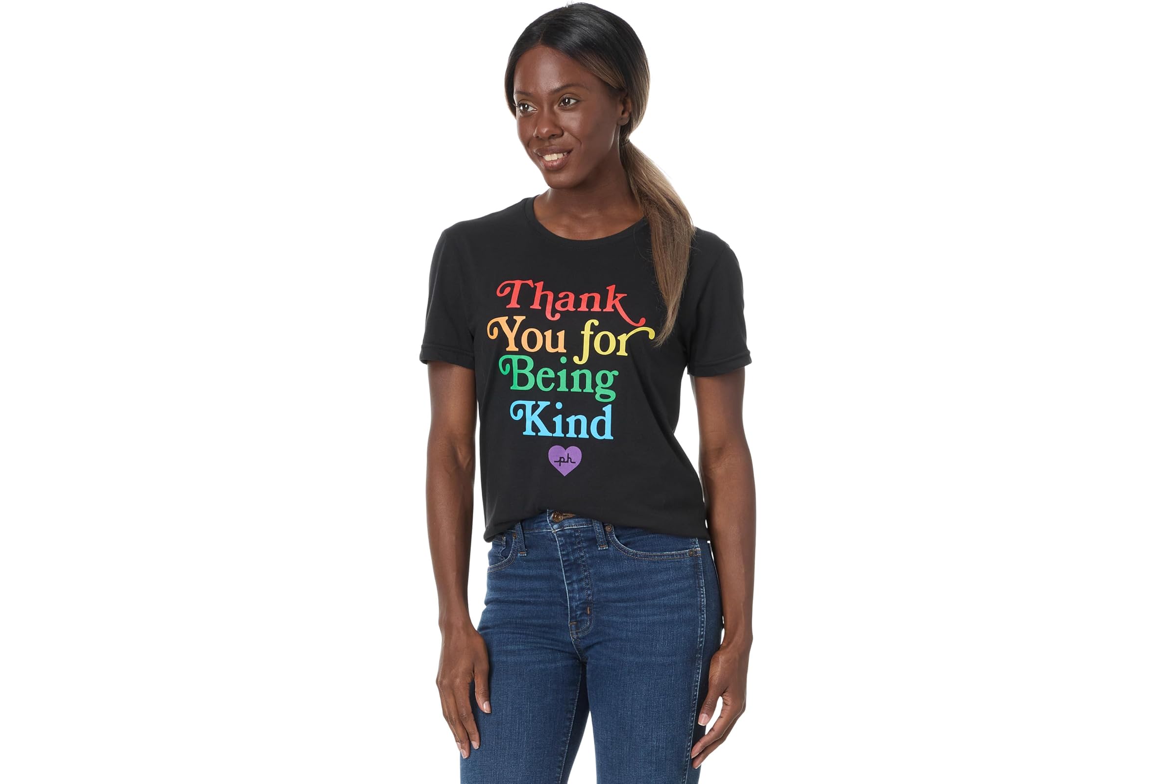 Мужская рубашка The Phluid Project Thank You For Being Kind Premium Blend Short Sleeve Tee