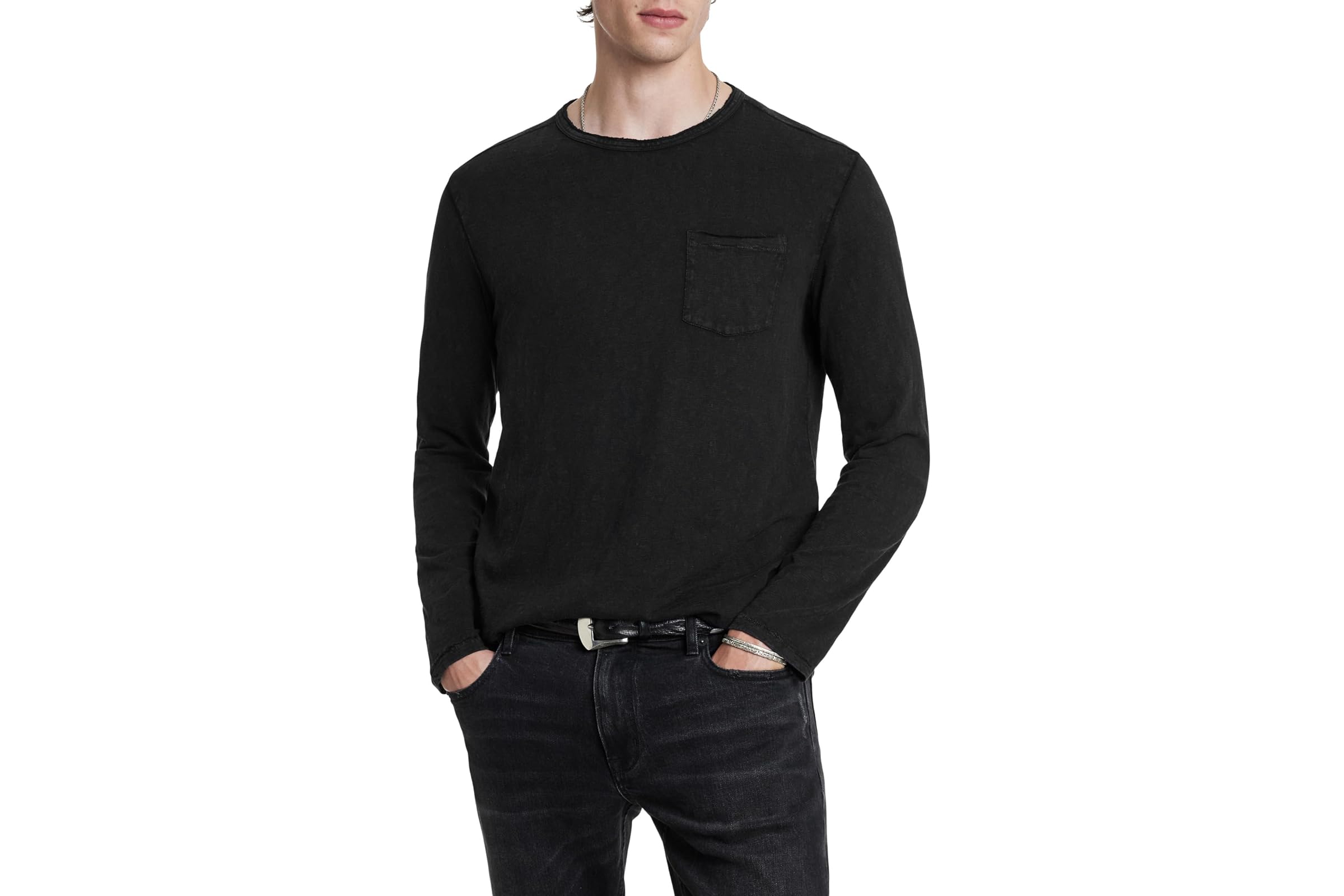 John Varvatos Sid Long Sleeve Tee K6393W24