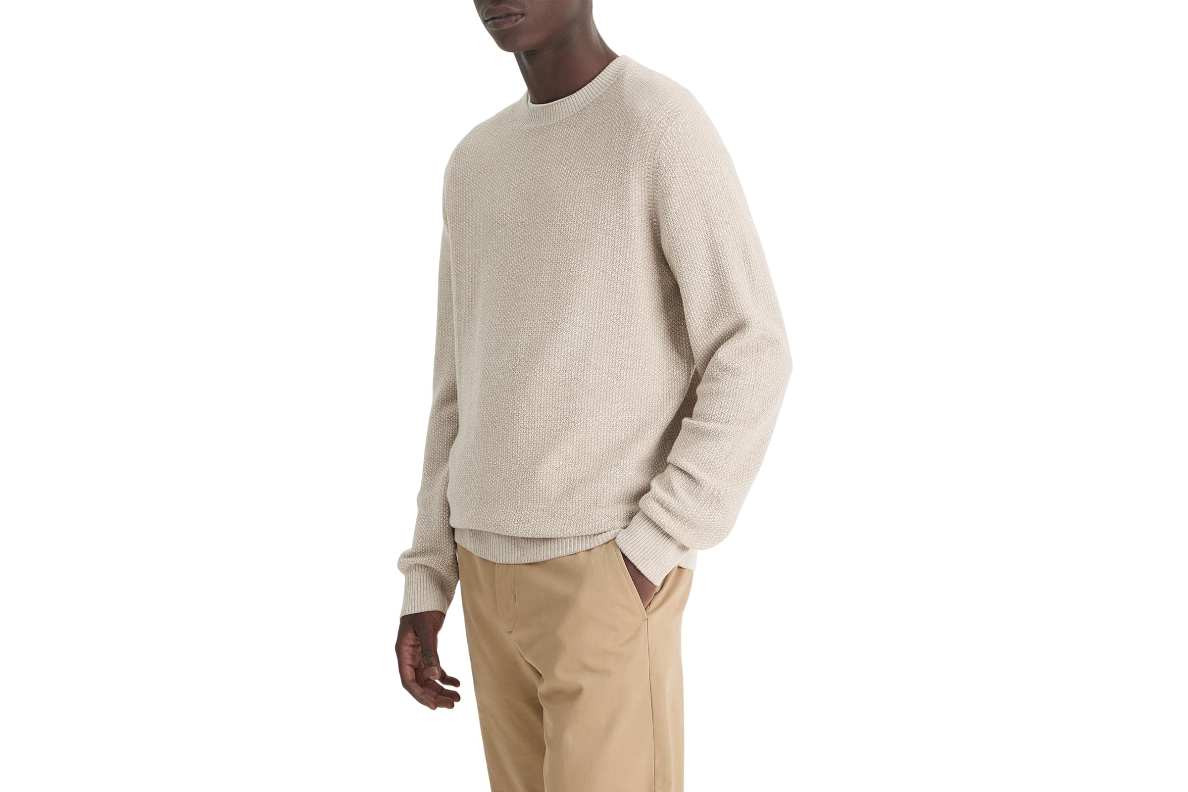 Vince Geo Jacquard Long Sleeve Crew 33490₽