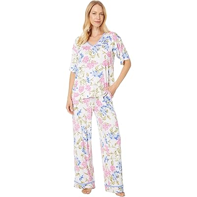 Tommy Bahama Floral Short Sleeve Pj Set