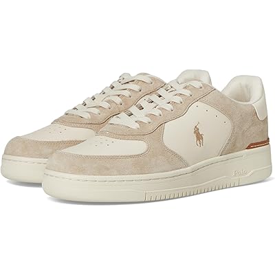 Мужские кроссовки Polo Ralph Lauren Masters Court Leather-Suede Sneakers