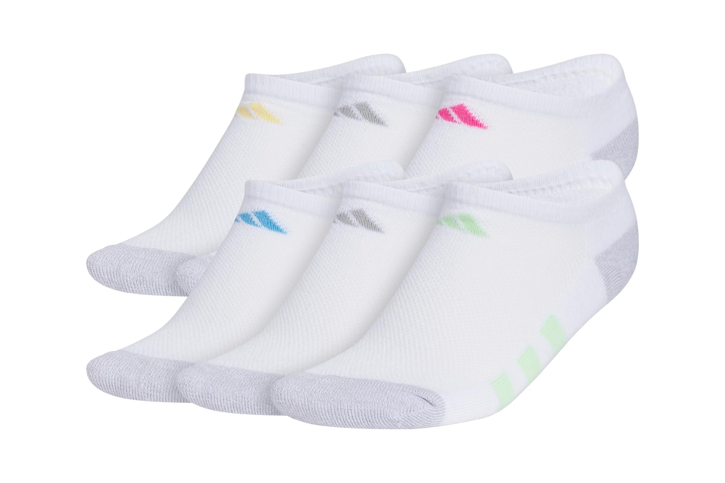 adidas Kids Athletic Cushioned 6-Pack No Show Little KidBig KidAdult 2490₽