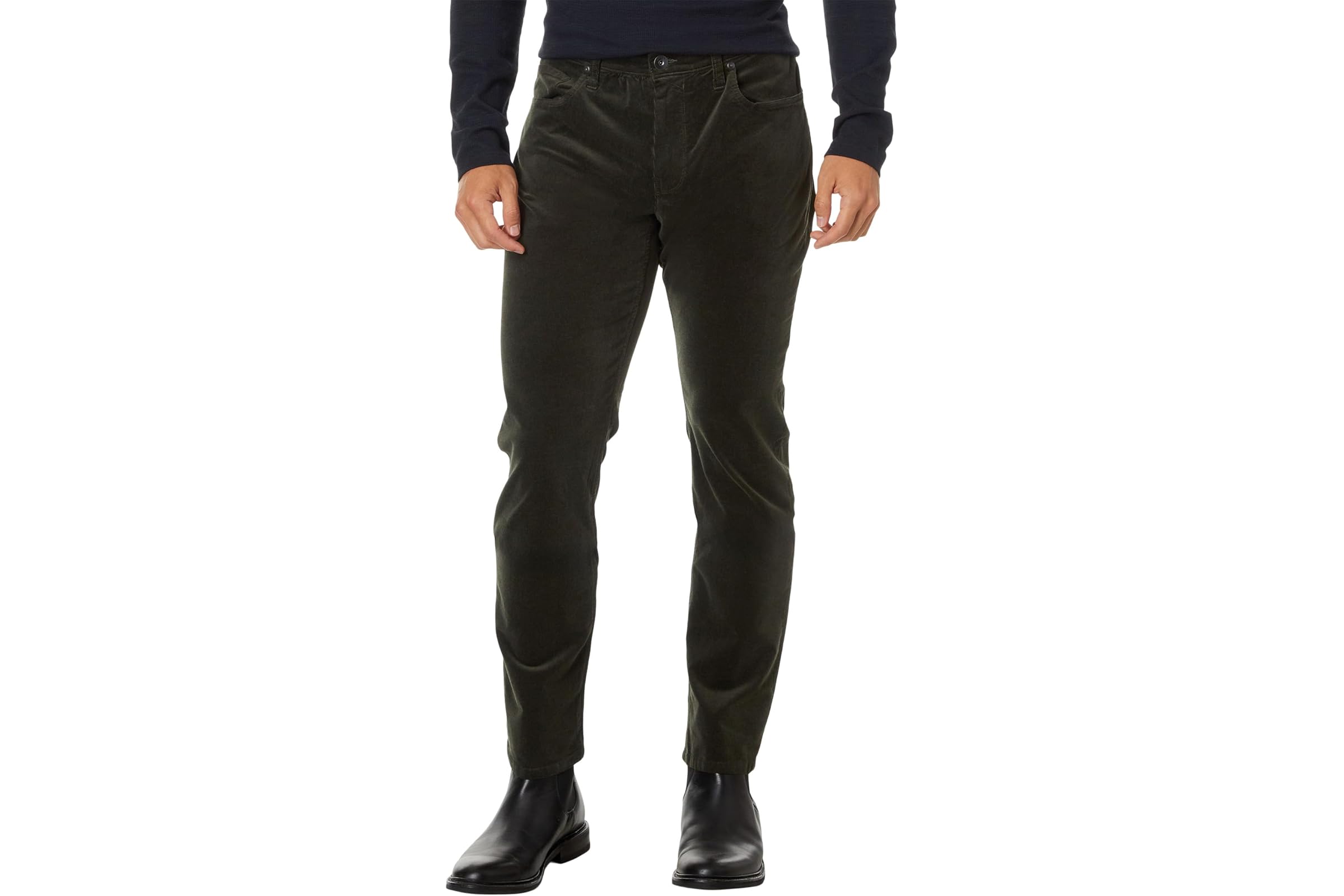 Paige Ederal Slim Straight Fit Stretch Corduroy Pants 21590₽