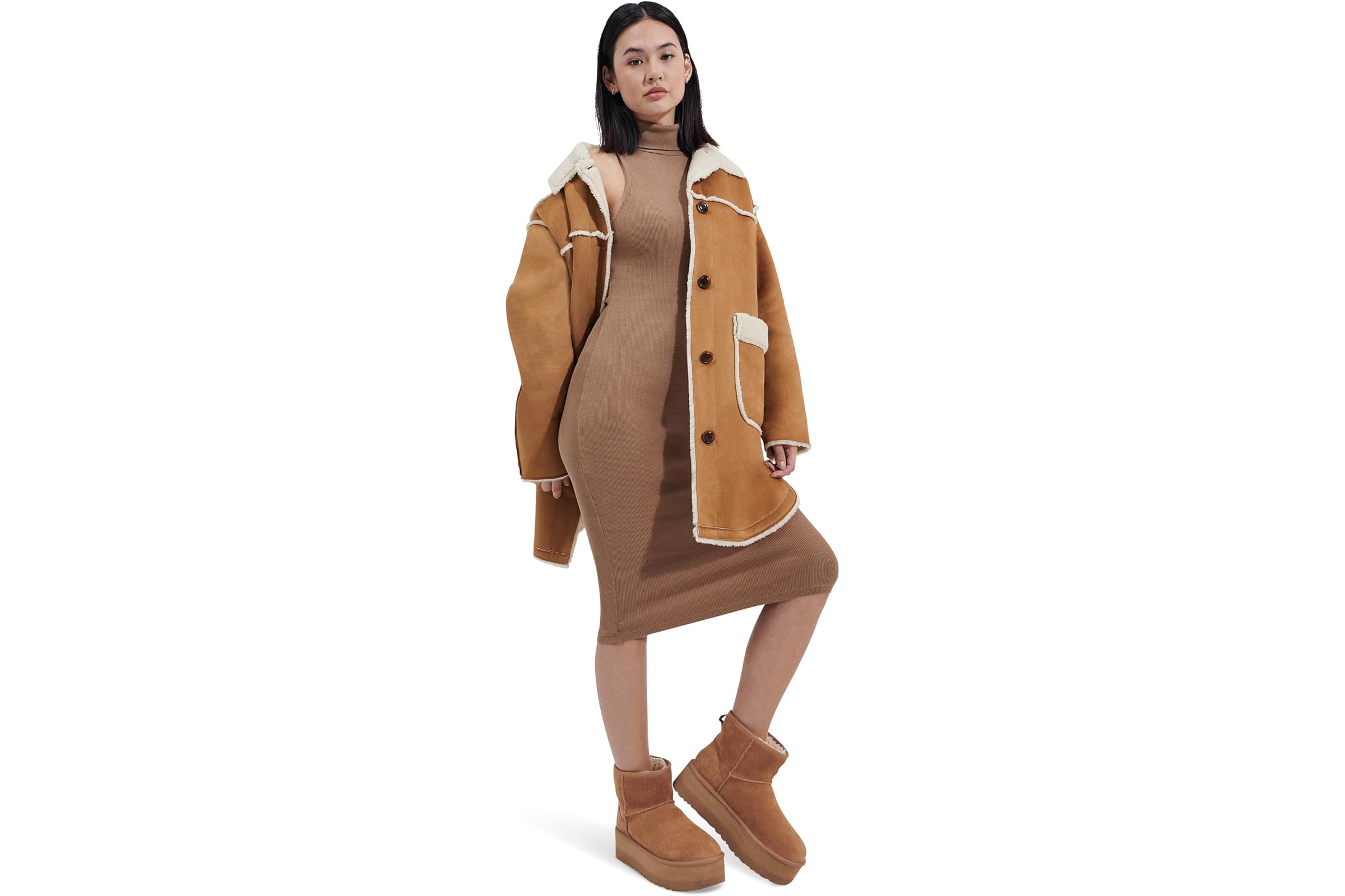 UGG Takara Luxefluff Mid Jacket 29390₽