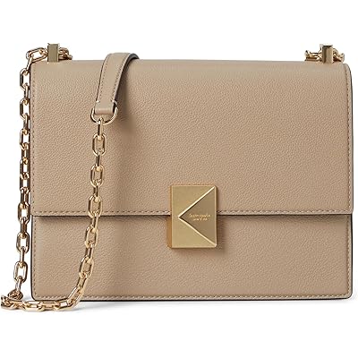 Женская сумка Kate Spade New York Deco Pebbled Leather Chain Shoulder