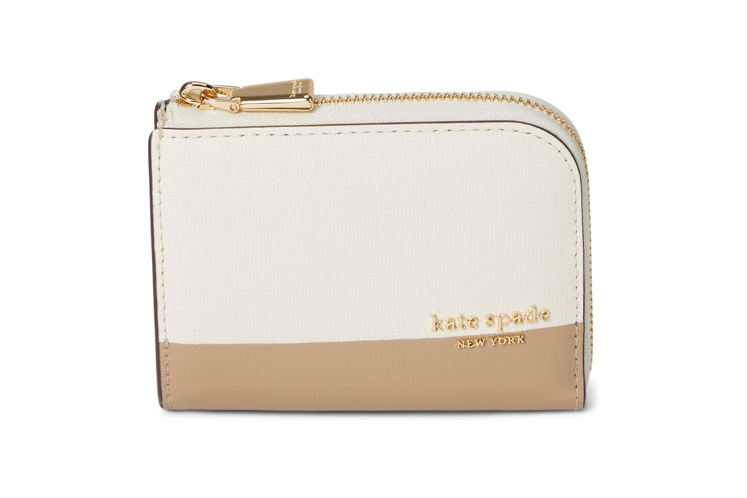 Кошелек Kate Spade New York Devin Colorblocked Saffiano Leather Zip Card Case 16090₽