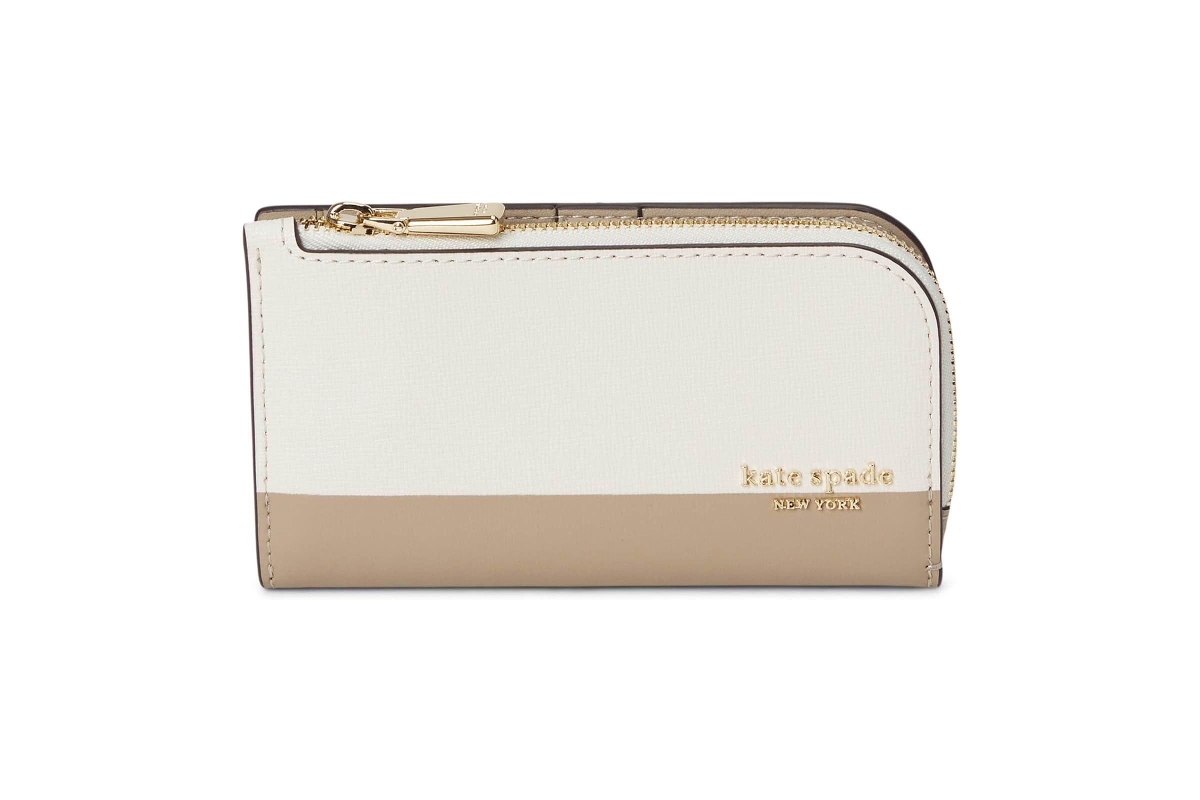 Kate Spade New York Devin Colorblocked Saffiano Leather Small Slim Bifold Wallet 16690₽