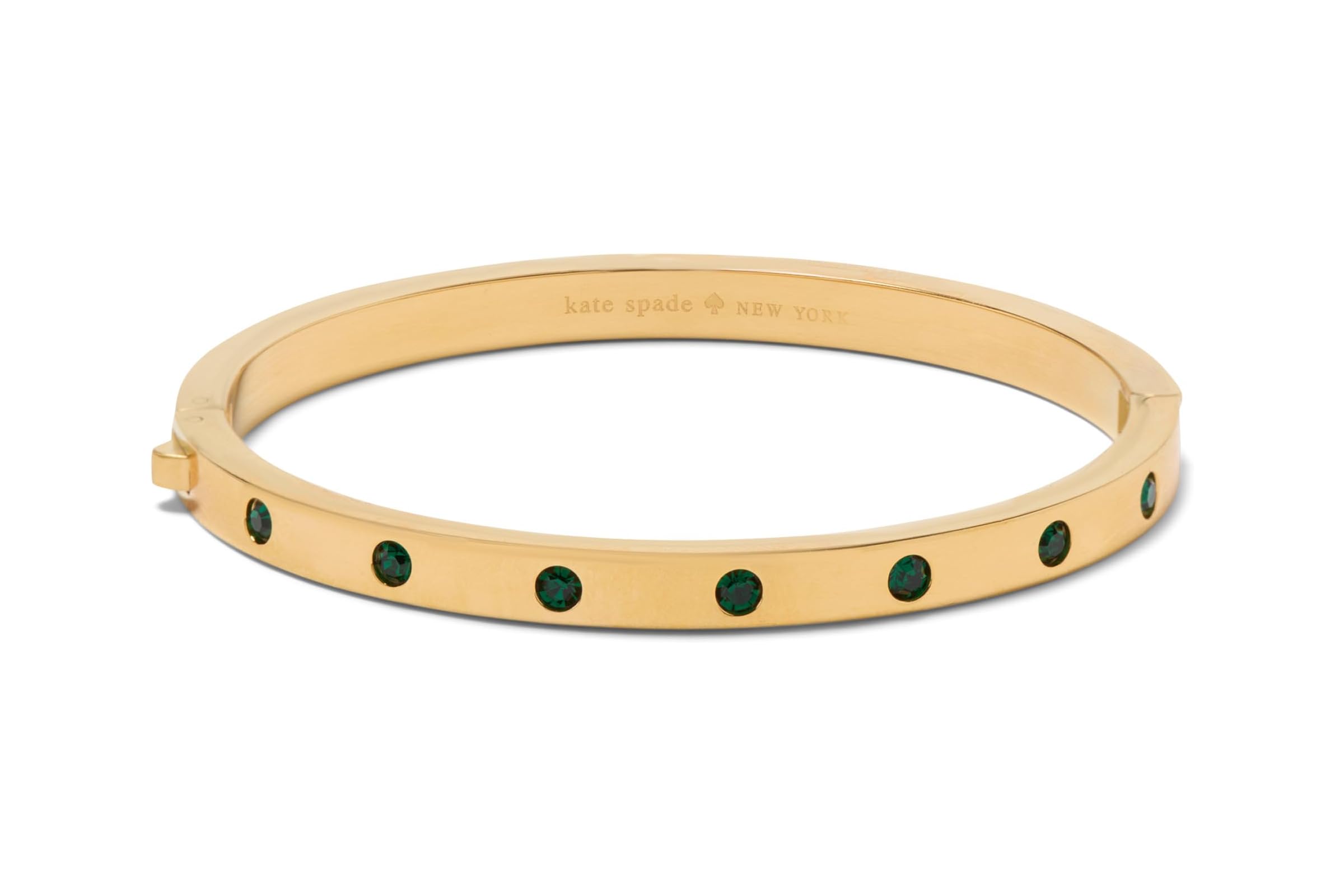 Kate Spade New York Set In Stone Metal Stone Hinged Bangle 11290₽