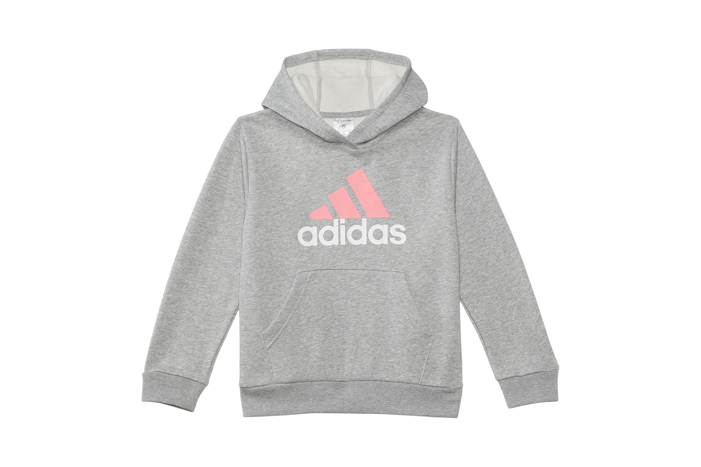 adidas Kids Long Sleeve Essential Hooded Graphic Heather PulloverBig Kid 6690₽