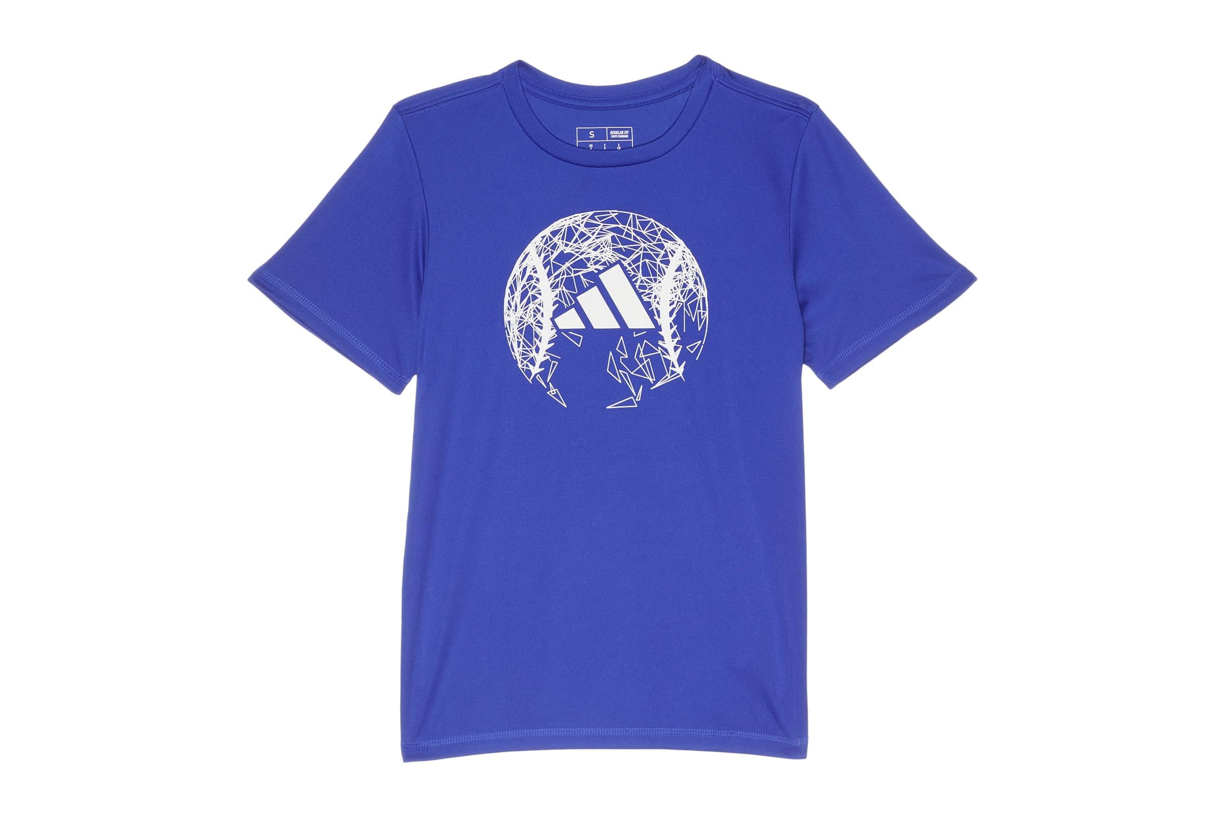 Мужская рубашка adidas Kids Poly Sport Tee24 Big Kids 3290₽