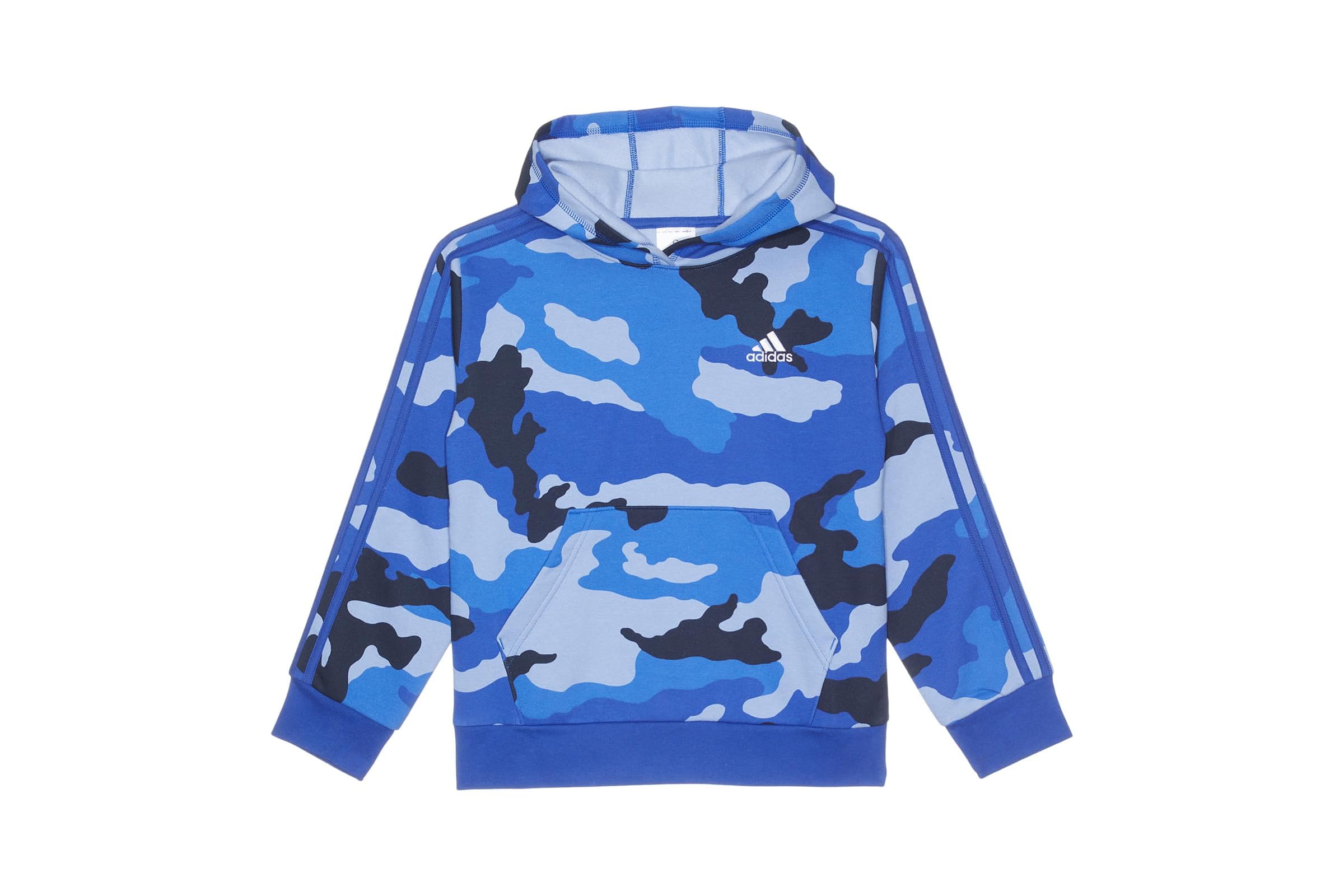 Мужская толстовка adidas Kids Aop France Camo Hooded Pullover (Big Kids)