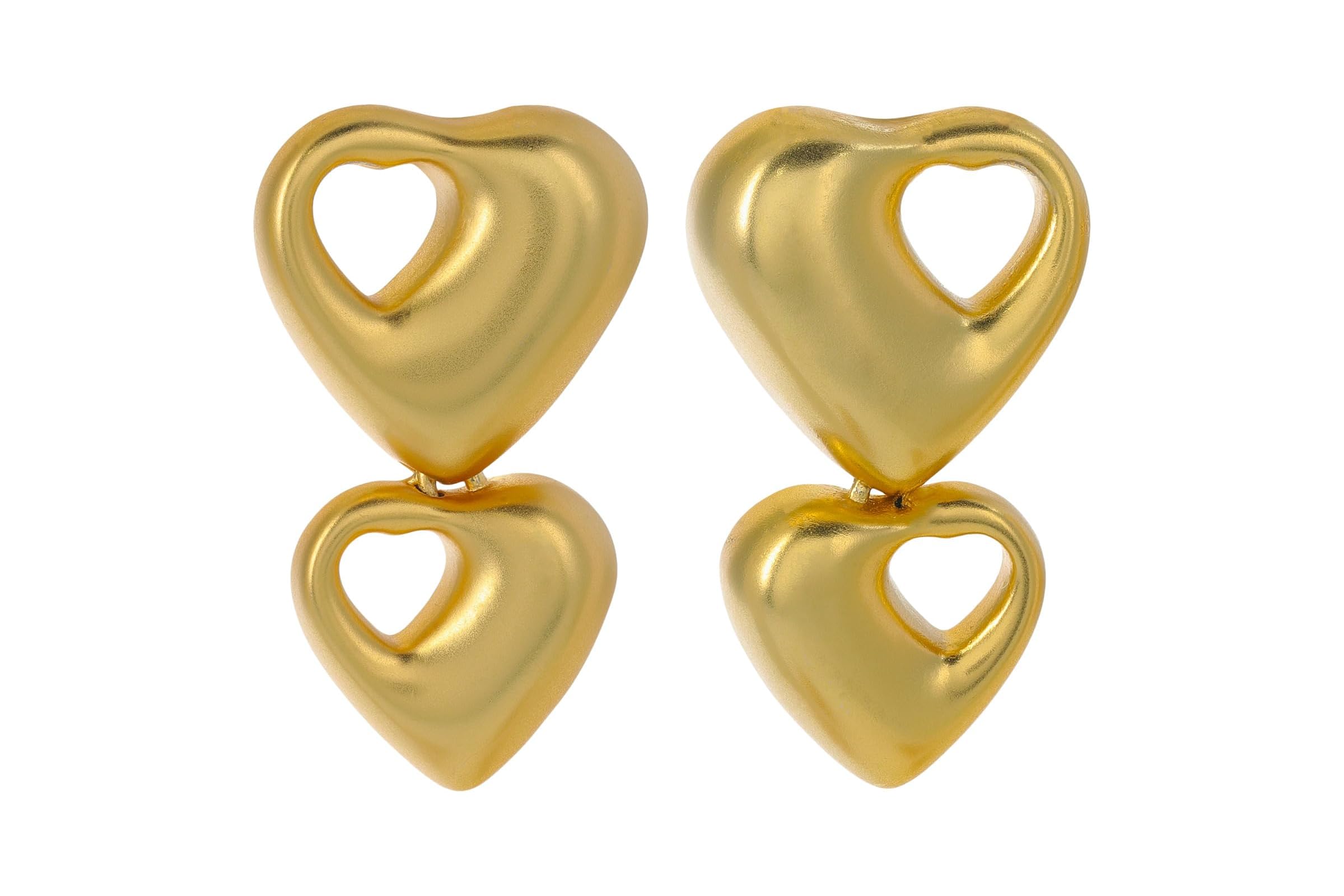 Madewell Cutout Heart Statement Puffy Earring 8590₽