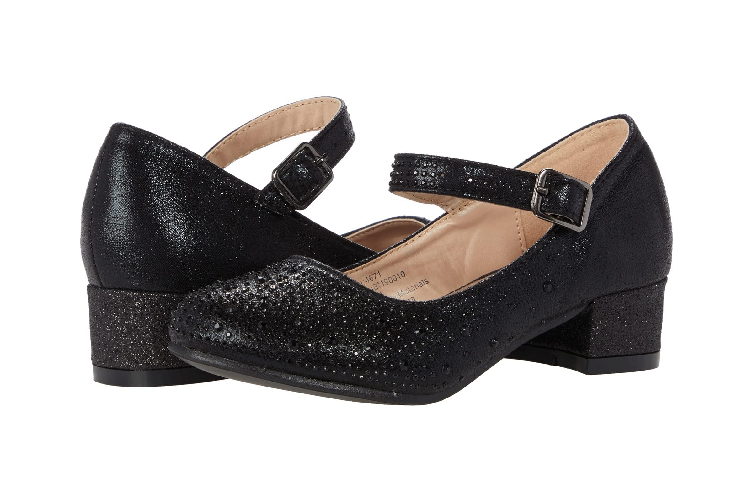 Badgley Mischka Kids Ashley Studded Mary Jane (Little Kid/Big Kid)