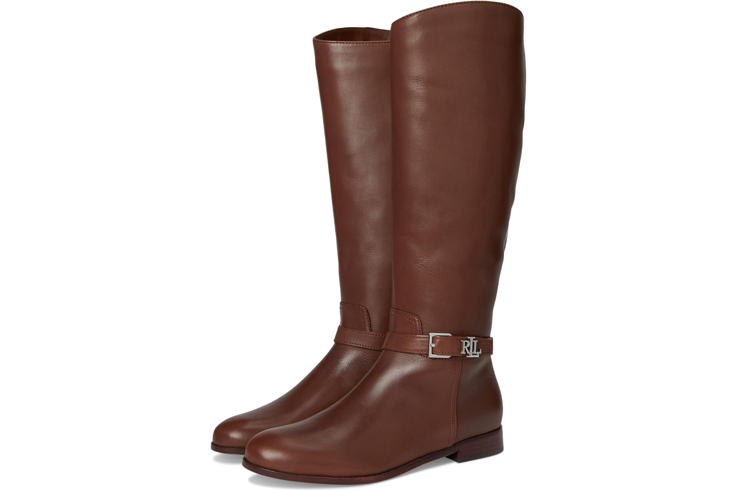 Lauren Ralph Lauren Brooke Burnished Leather Riding Boots 47090₽