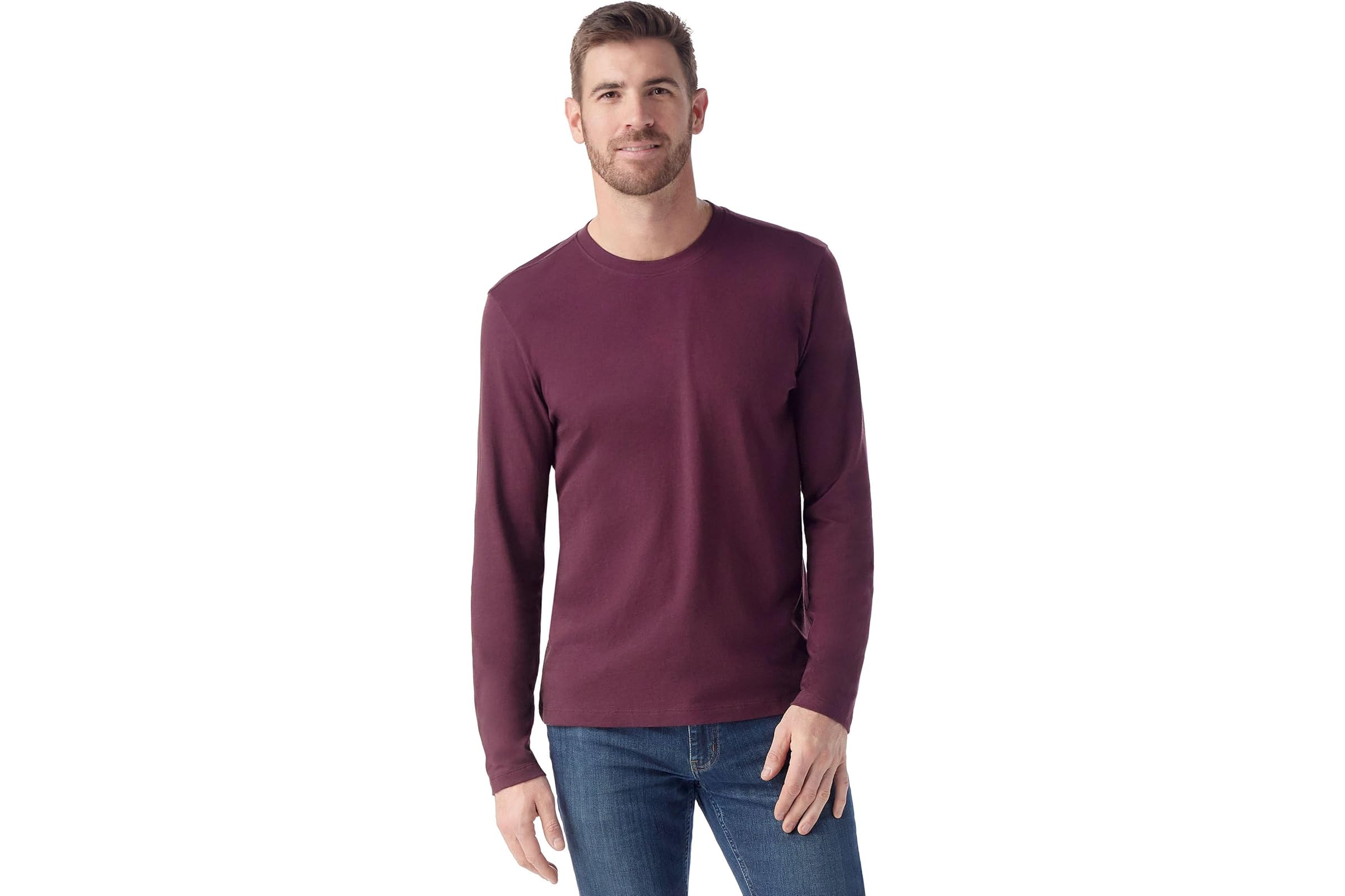Мужская рубашка Smartwool Perfect Crew Long Sleeve Tee 13290₽
