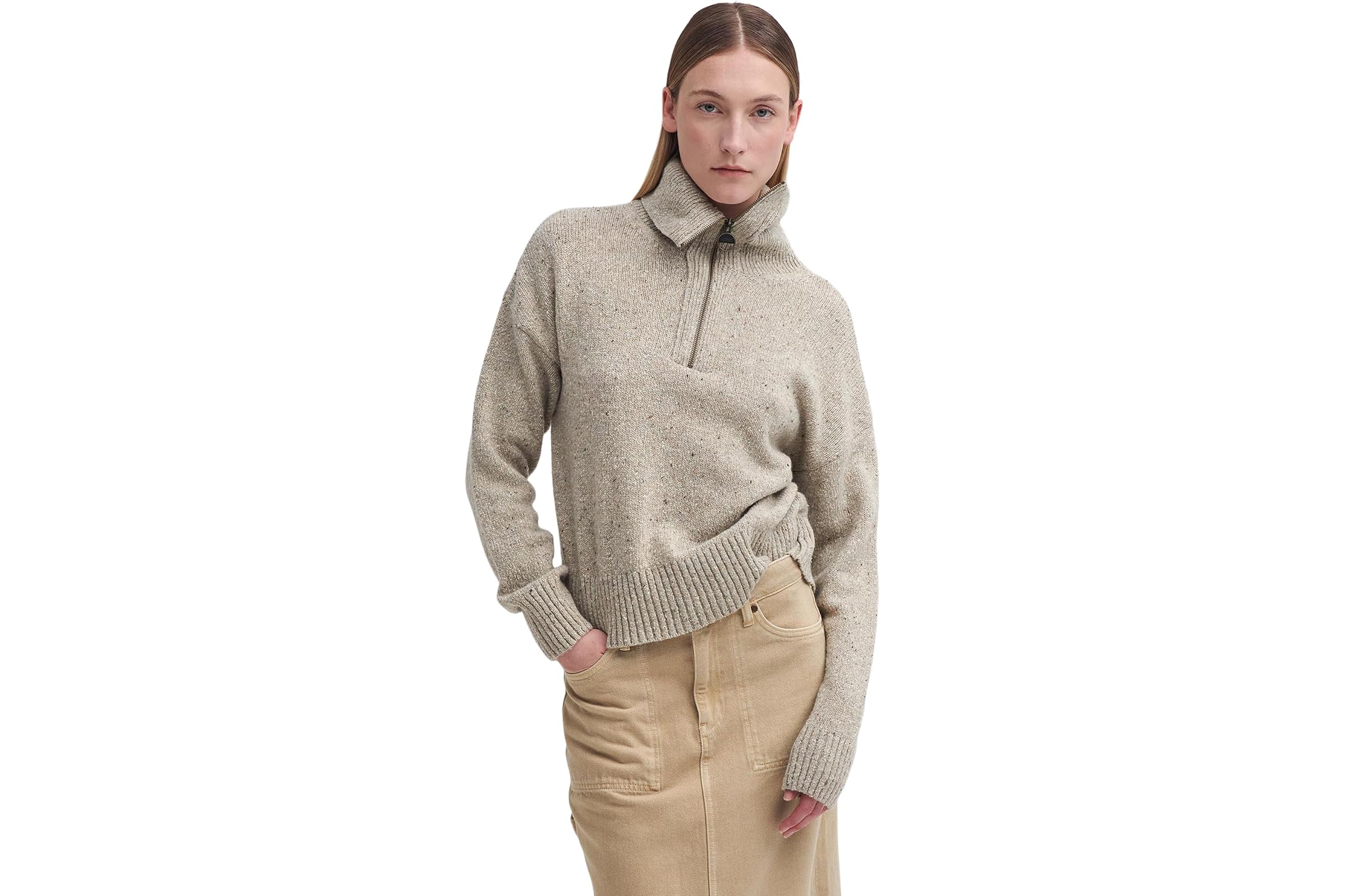 Barbour Barbour Lavensdale 12 Zip Knitted Jumper 17590₽