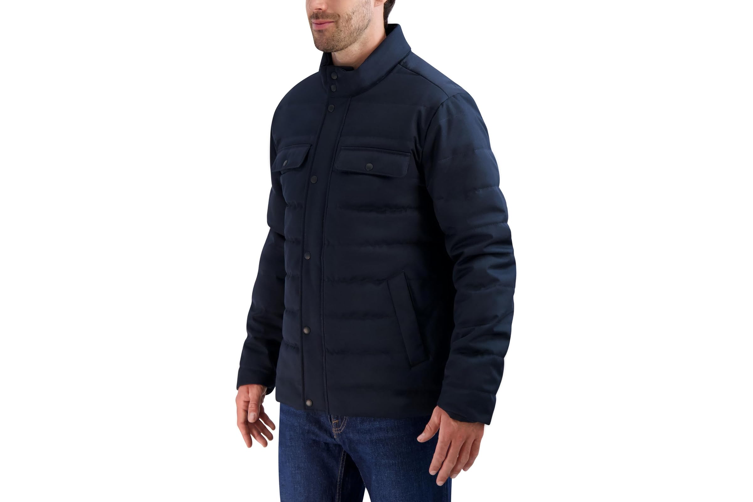 Cole Haan Quilted Heather Twill Jacket 31990₽