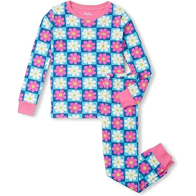 Пижама Hatley Kids Checked Daisy Cotton Pajama Set (Toddler/Little Kid/Big Kid)