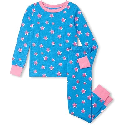 Пижама Hatley Kids Glitter Stars Stretch Cotton Pajama Set (Toddler/Little Kid/Big Kid)