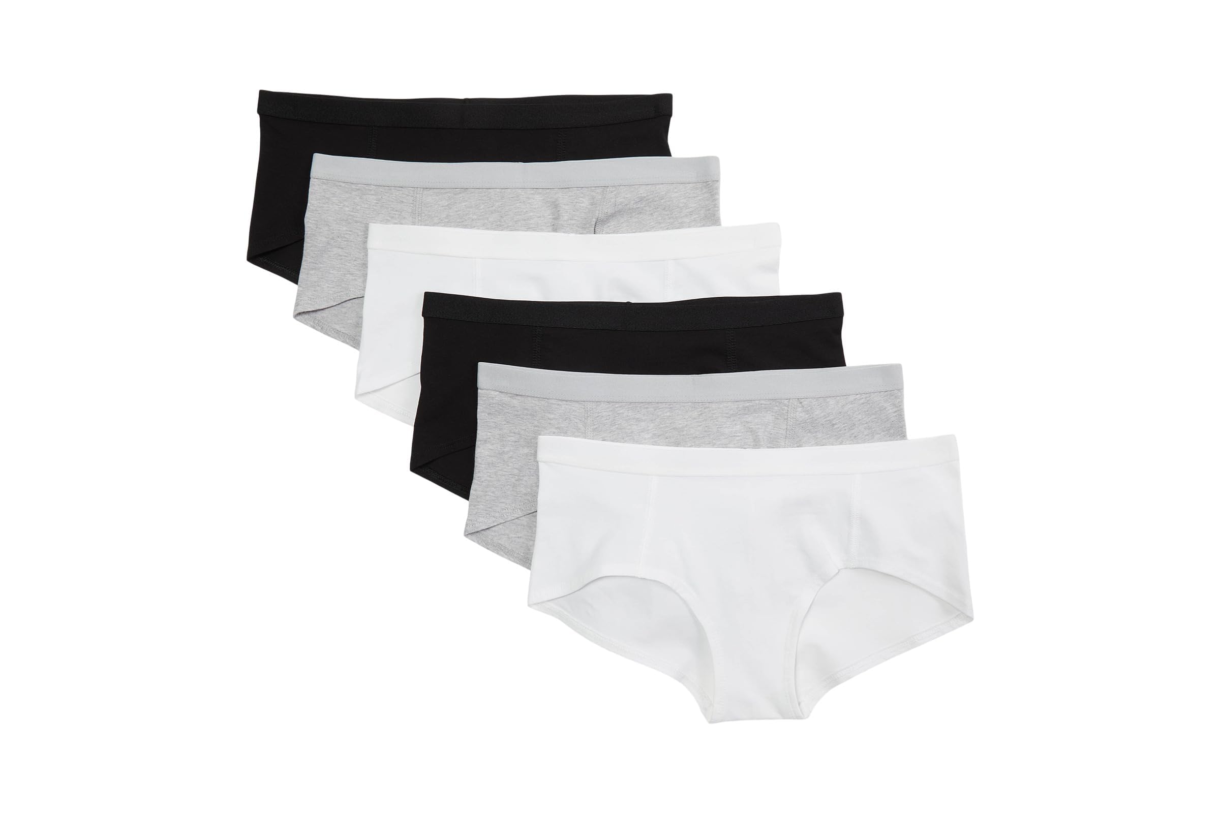 PACT Everyday Boyshorts 6-Pack
