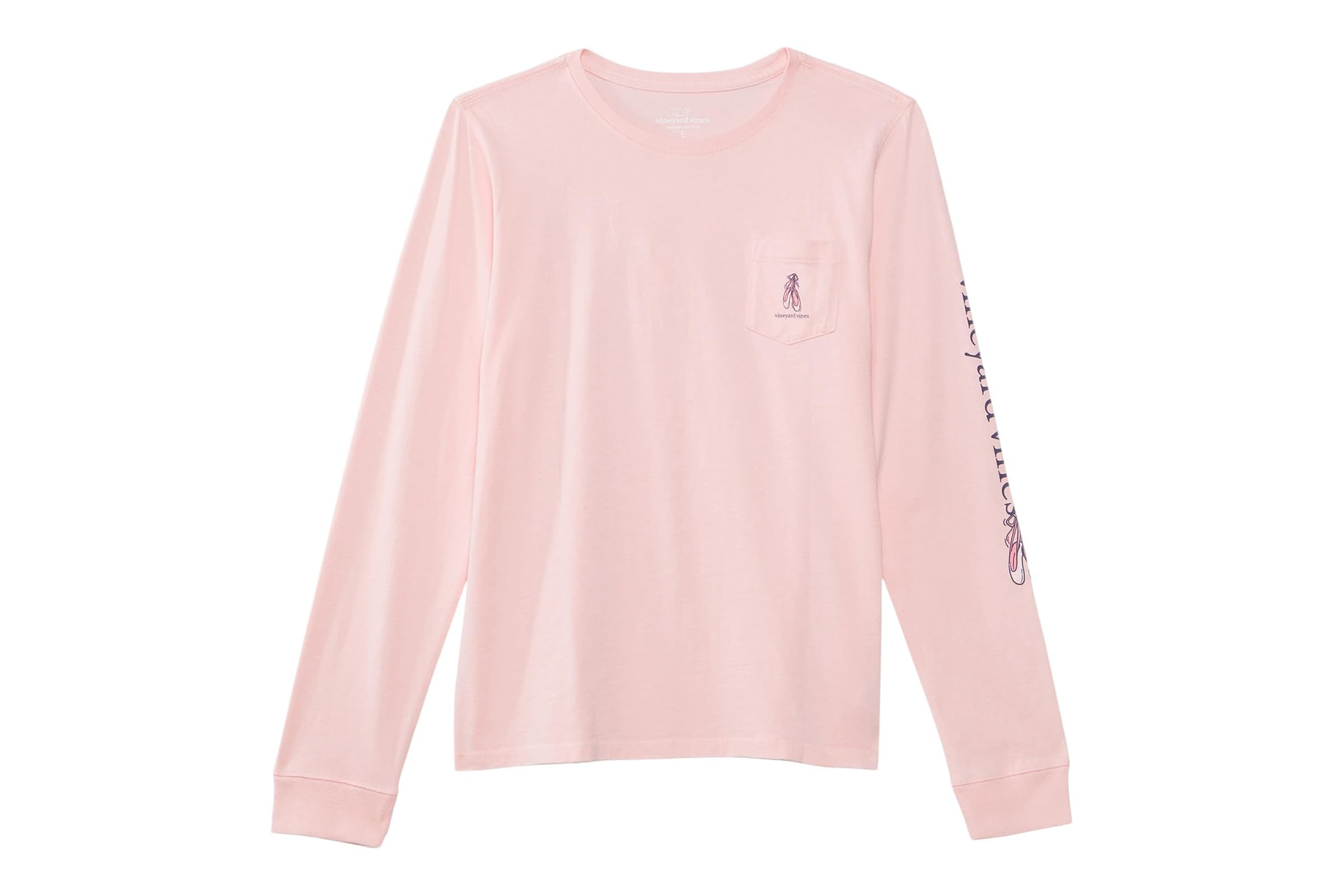 Vineyard Vines Kids Ballerina Long Sleeve Tee ToddlerLittle KidBig Kid 3890₽