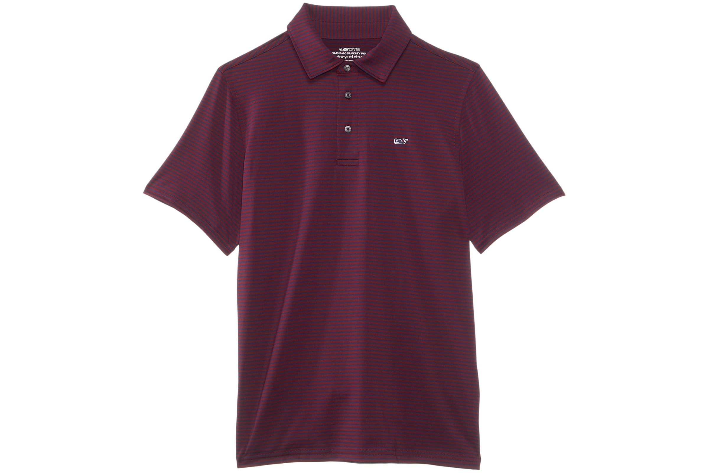 Vineyard Vines Kids Bradley Stripe Sankaty Polo ToddlerLittle KidsBig Kids 6590₽