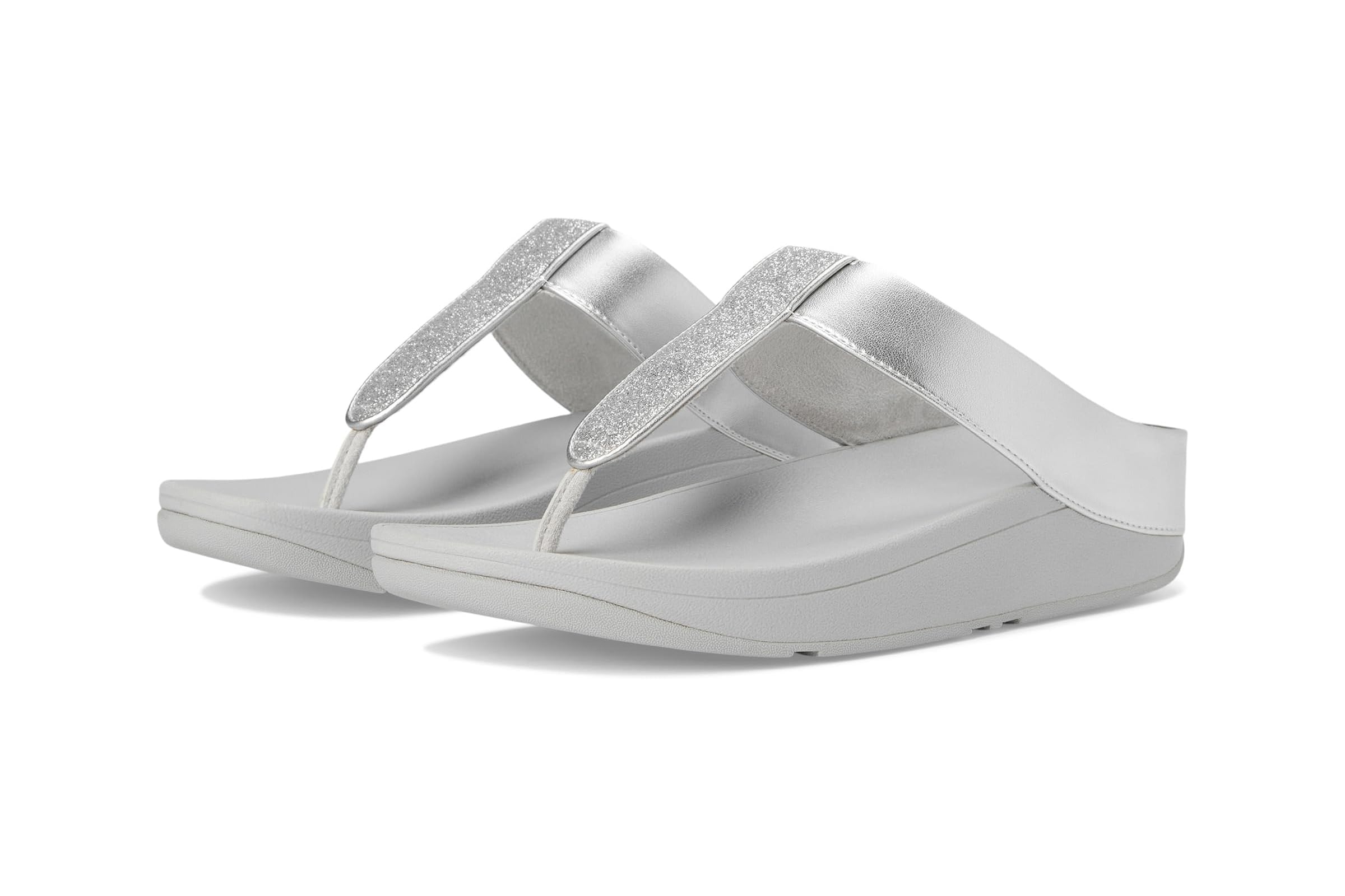 FitFlop Fino Glitterdust Metallic Toe-Post Sandals 10390₽