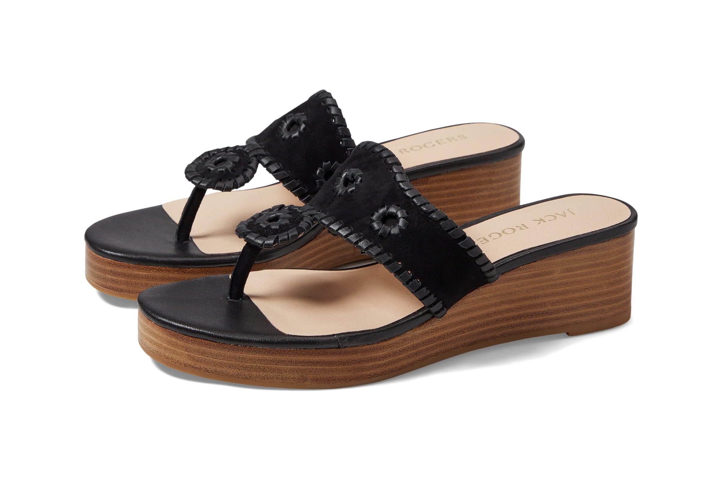 Jack Rogers Jacks Mid Wedge - SuedeStacked 16990₽