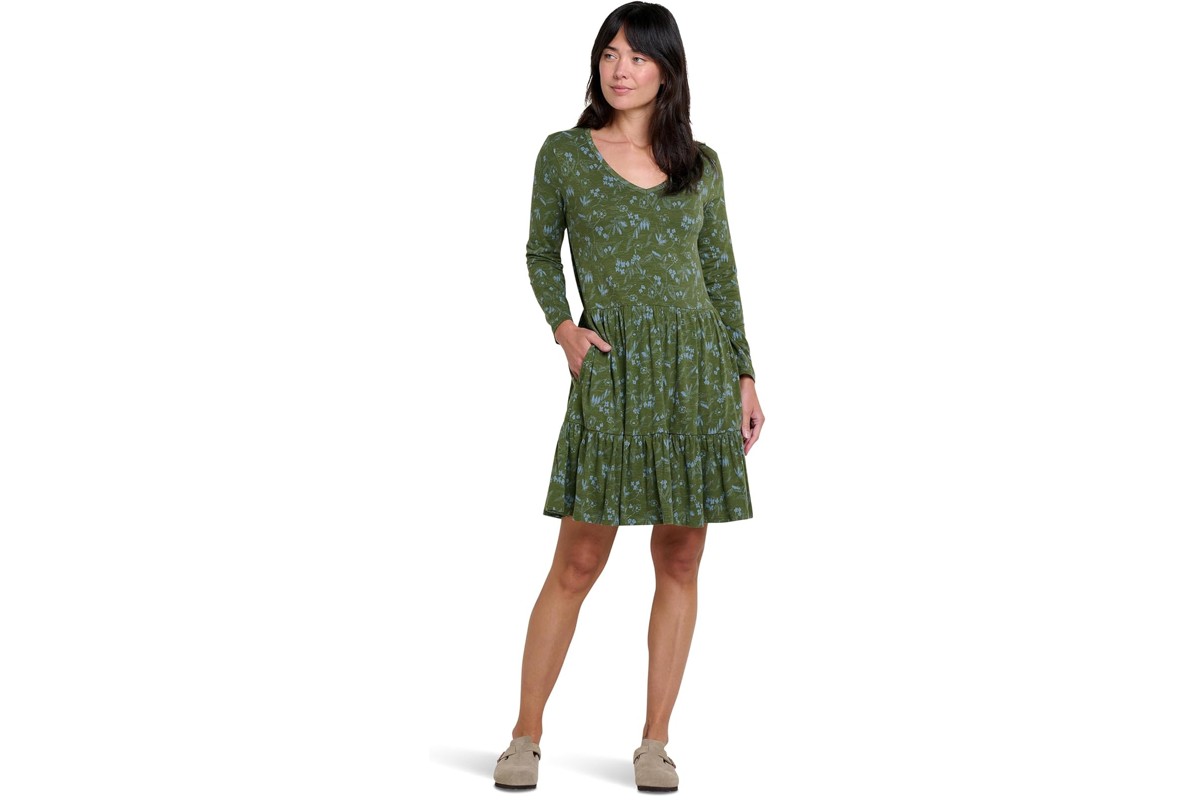 Платье Toad-Co Marley Tiered Long Sleeve Dress 20590₽