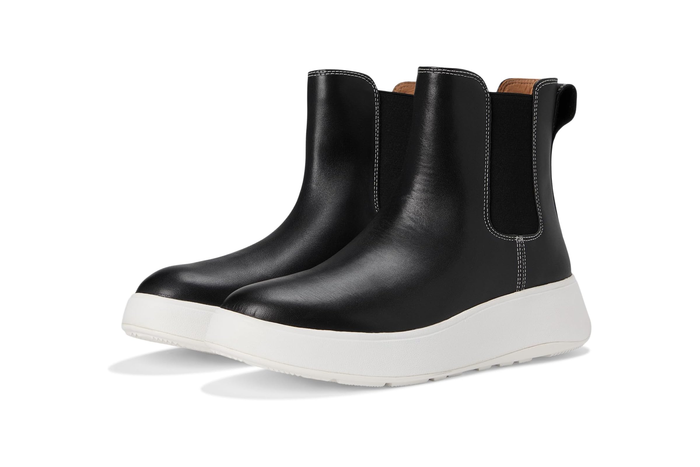 FitFlop F-Mode Contrast-Stitch Flatform Chelsea Boots 18790₽