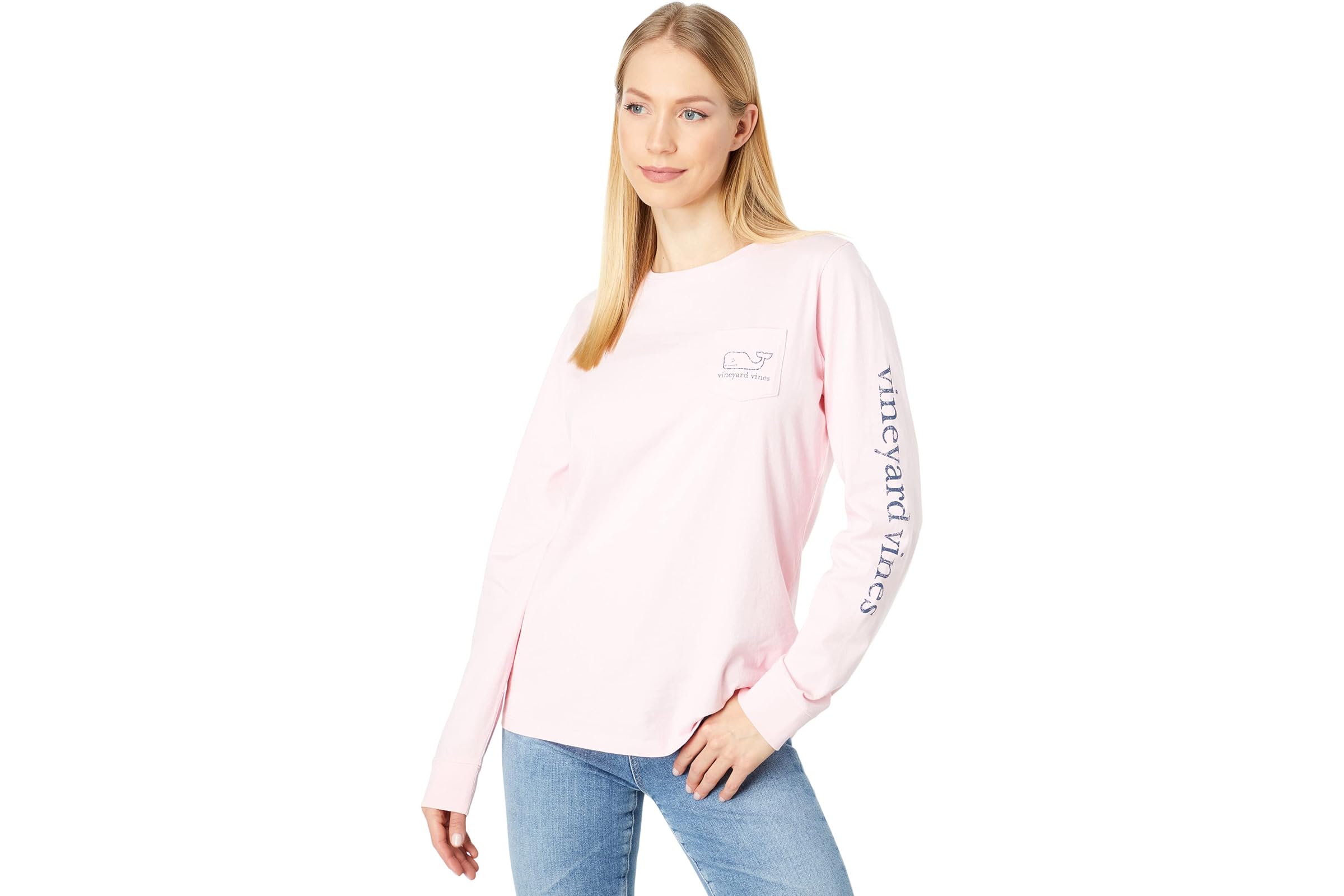 Vineyard Vines Long-Sleeve Vintage Whale Tee