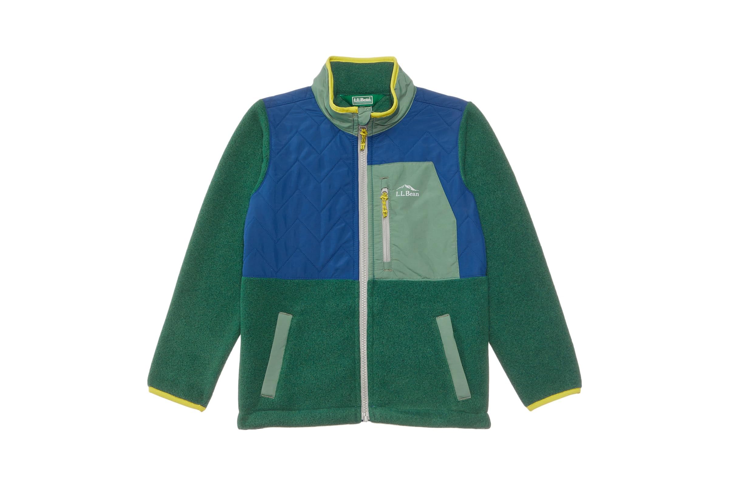 LLBean Mountain Classic Fleece Mixed Media Jacket Little Kids 10090₽
