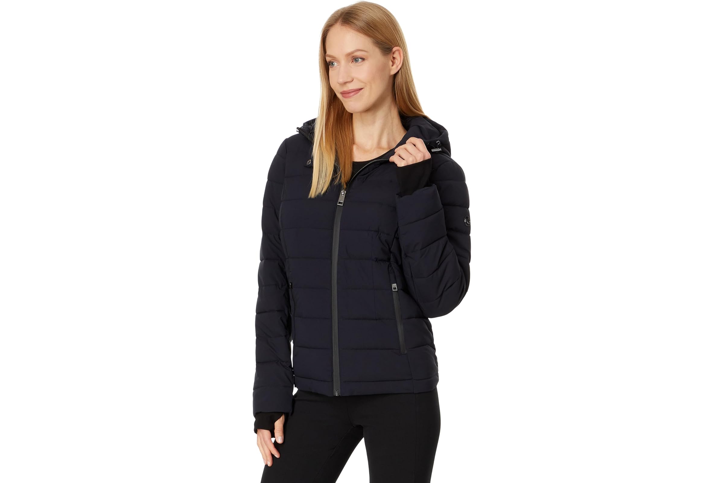 MICHAEL Michael Kors Zip Front Short Stretch M425125BZ 14490₽