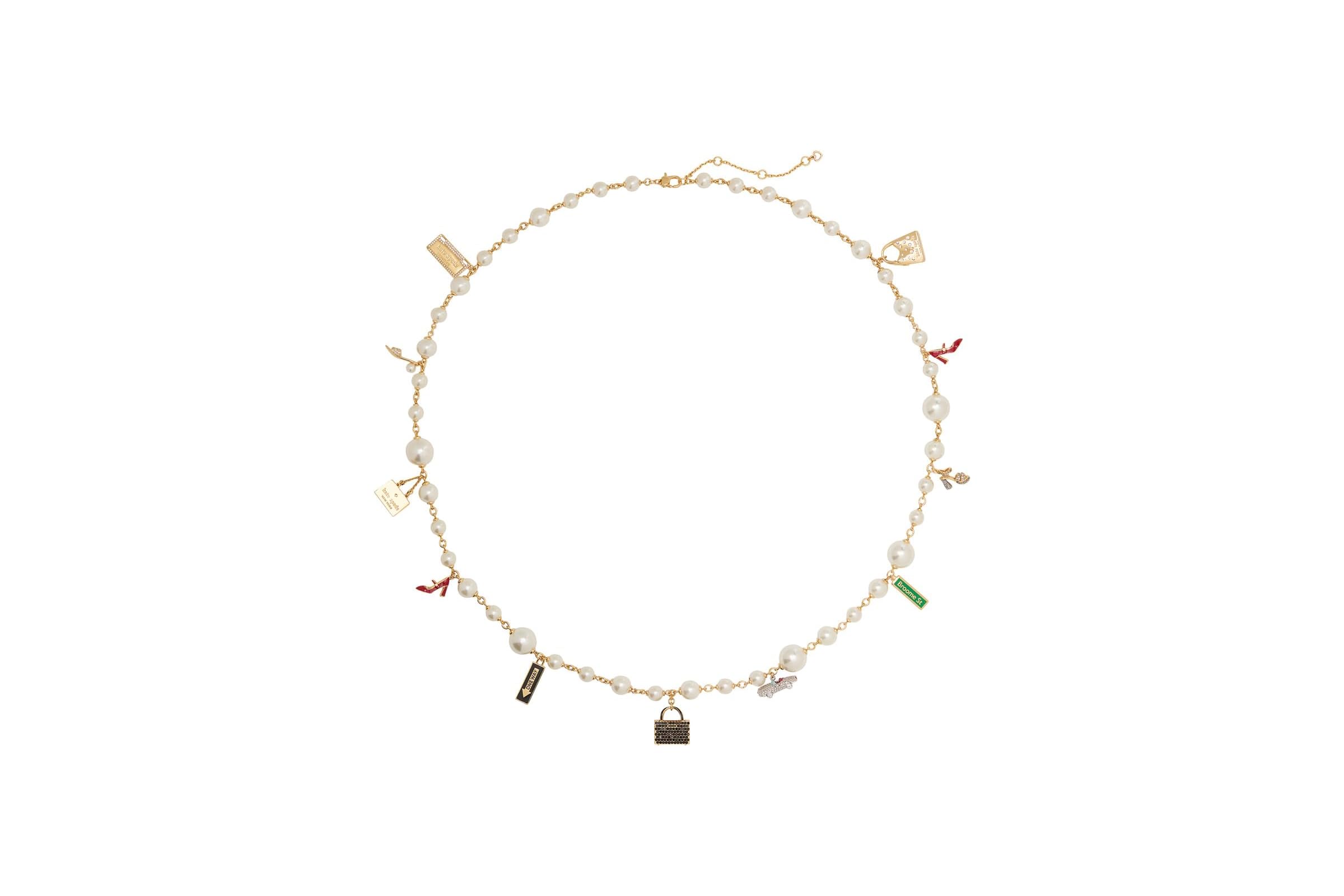 Kate Spade New York New York Minute Statement Charm Necklace 51090₽