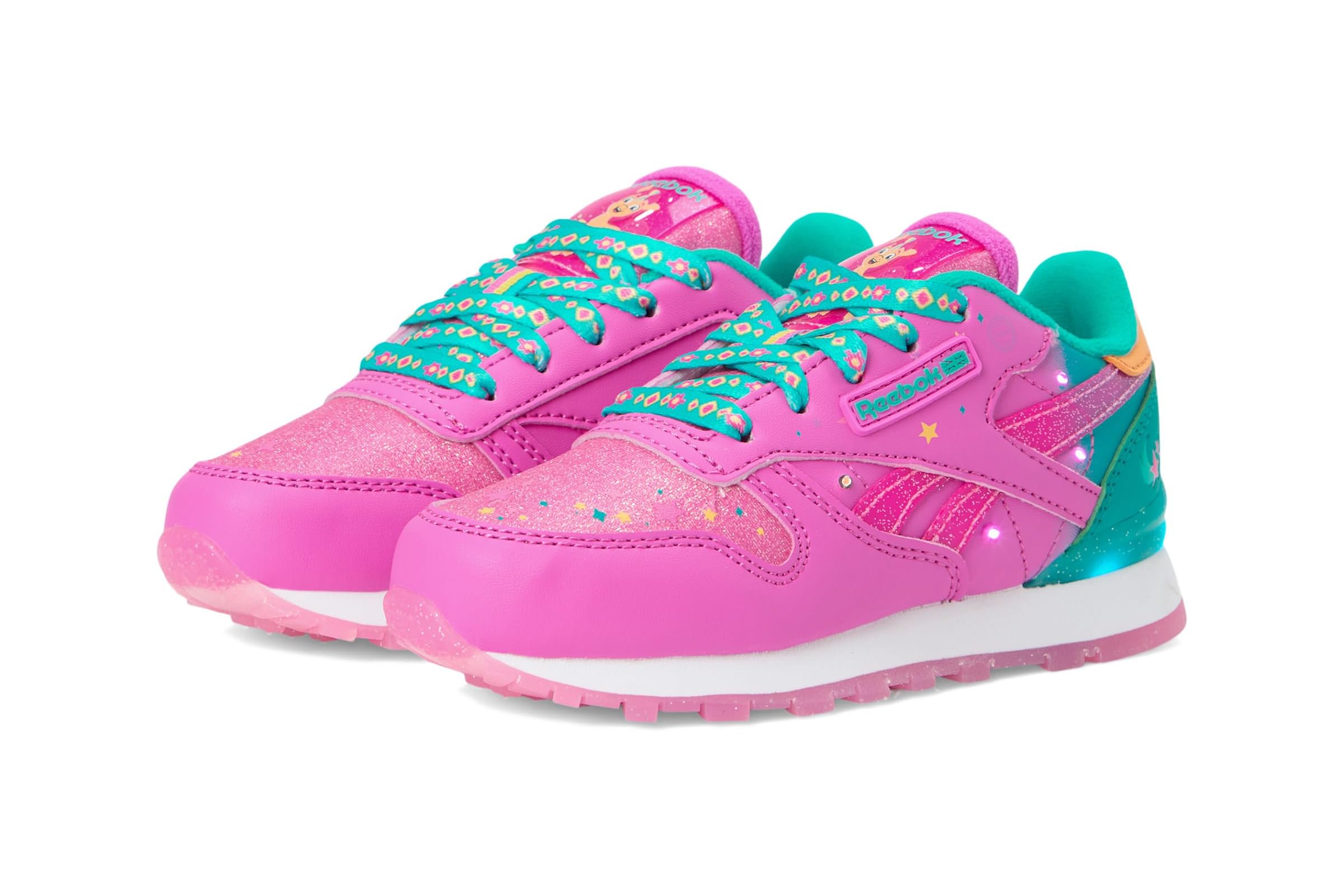 Reebok Kids Classic Leather Step N Flash (Toddler/Little Kid)