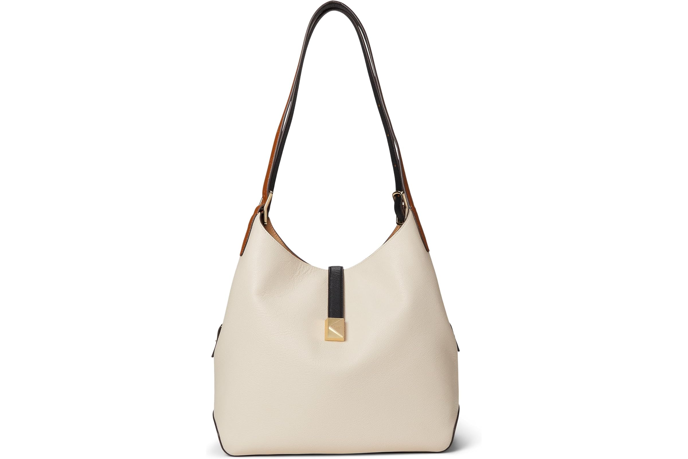 Kate Spade New York Deco Colorblocked Pebbled Leather Large Shoulder Bag 75790₽