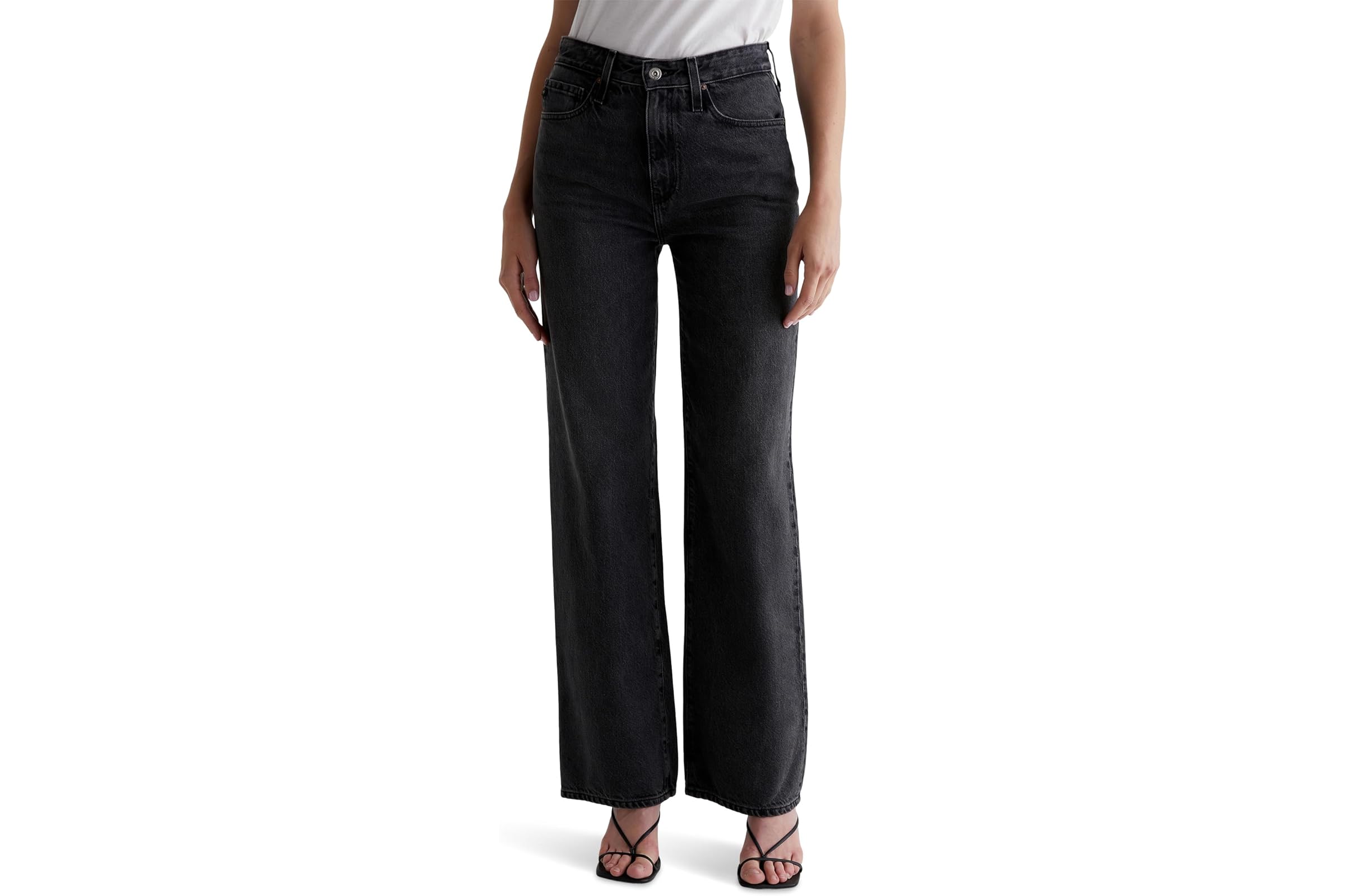 AG Jeans Kora High Rise Wide Leg in Overnight 44690₽