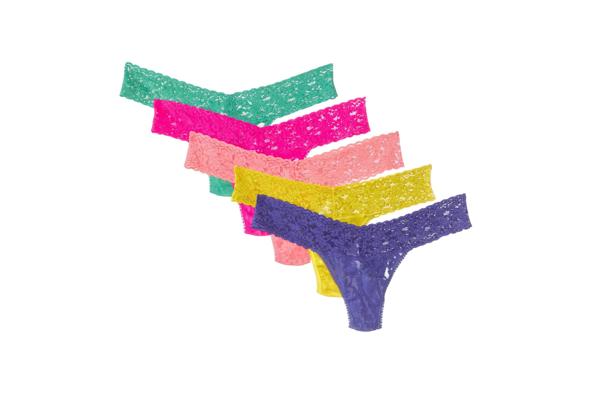 Футболка Hanky Panky Signature Lace Low Rise Thong 5 Pack