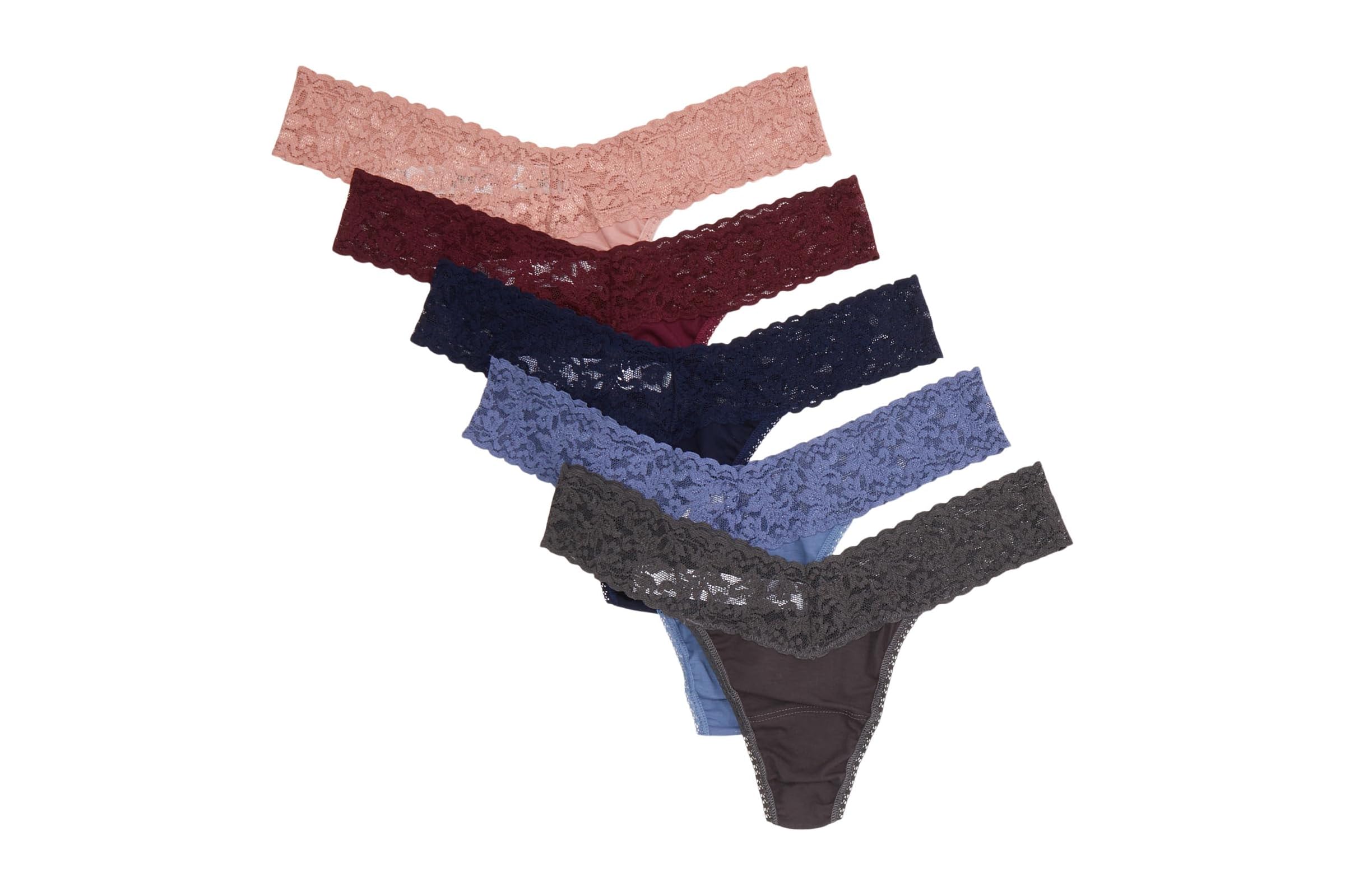Hanky Panky Supima Cotton Low Rise Thong 5 Pack 14390₽