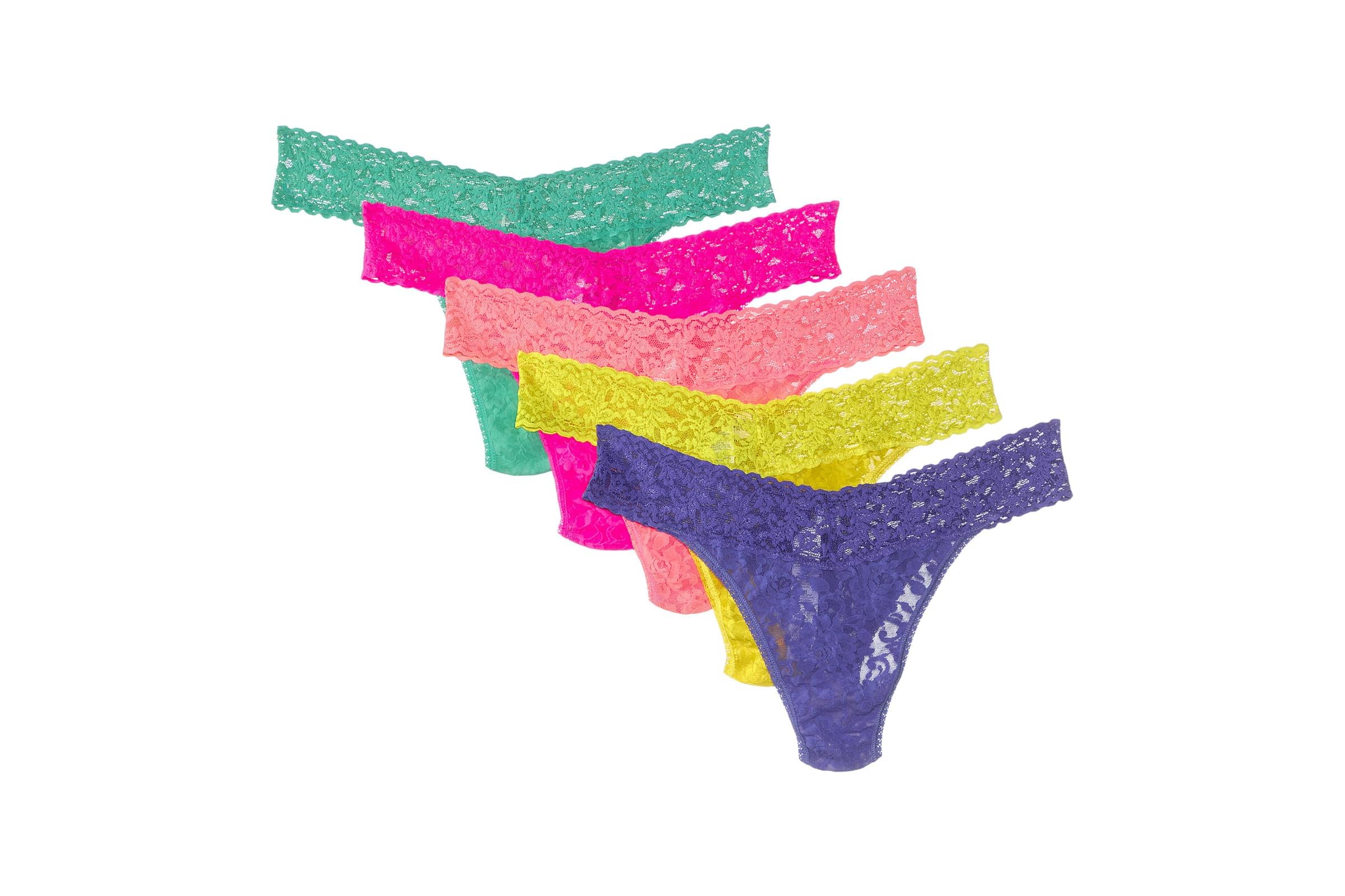 Футболка Hanky Panky Signature Lace Original Rise Thong 5 Pack