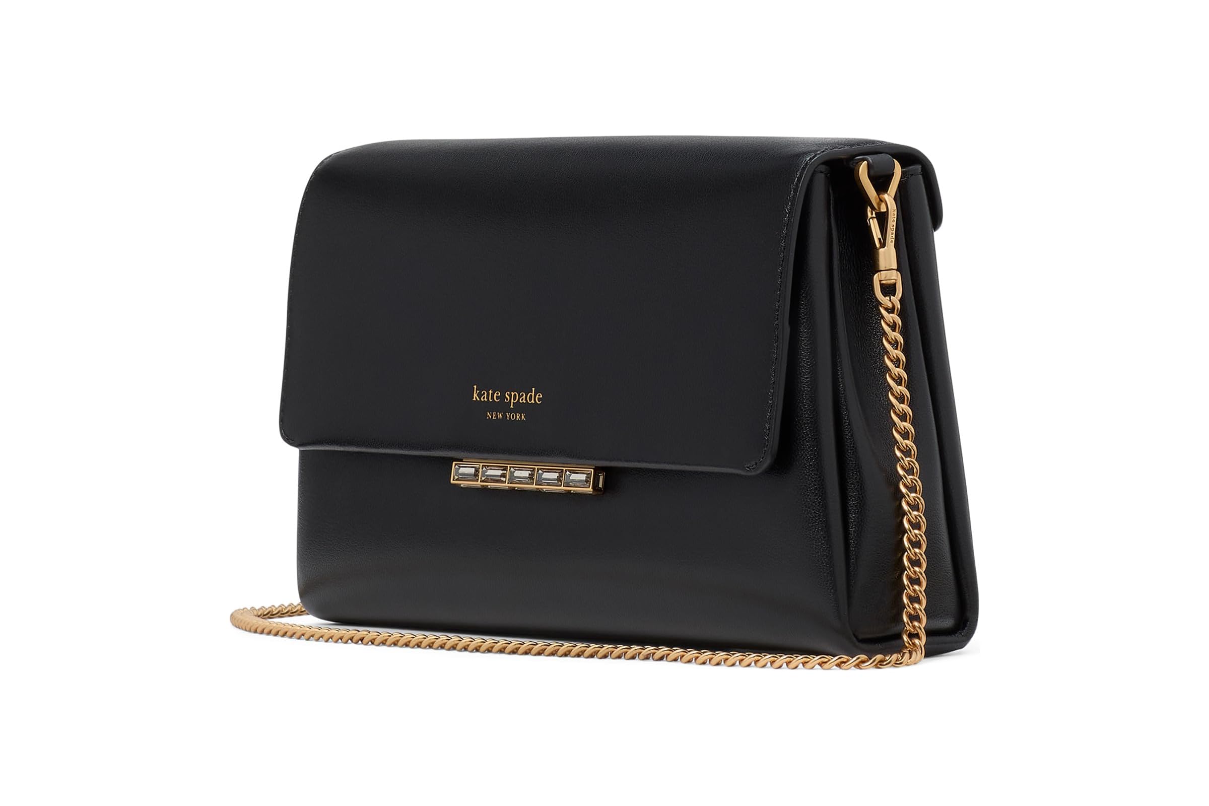 Kate Spade New York Grace Embellished Lock Leather Clutch 38290₽