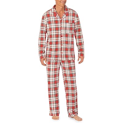 Пижама Pajamarama Plaid Classic - Cozy Jersey Long Notch PJ